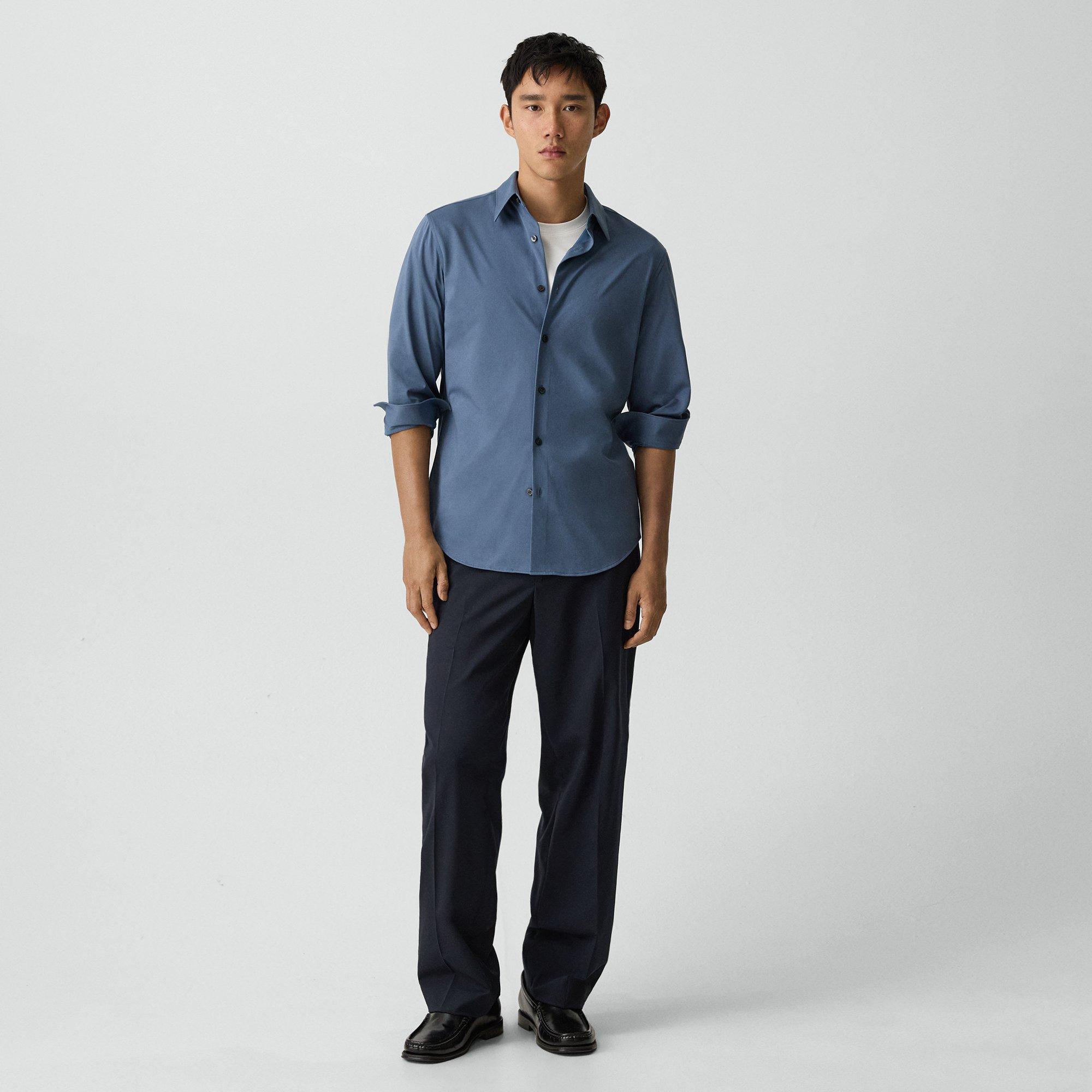 Sylvain Shirt in Structure Knit