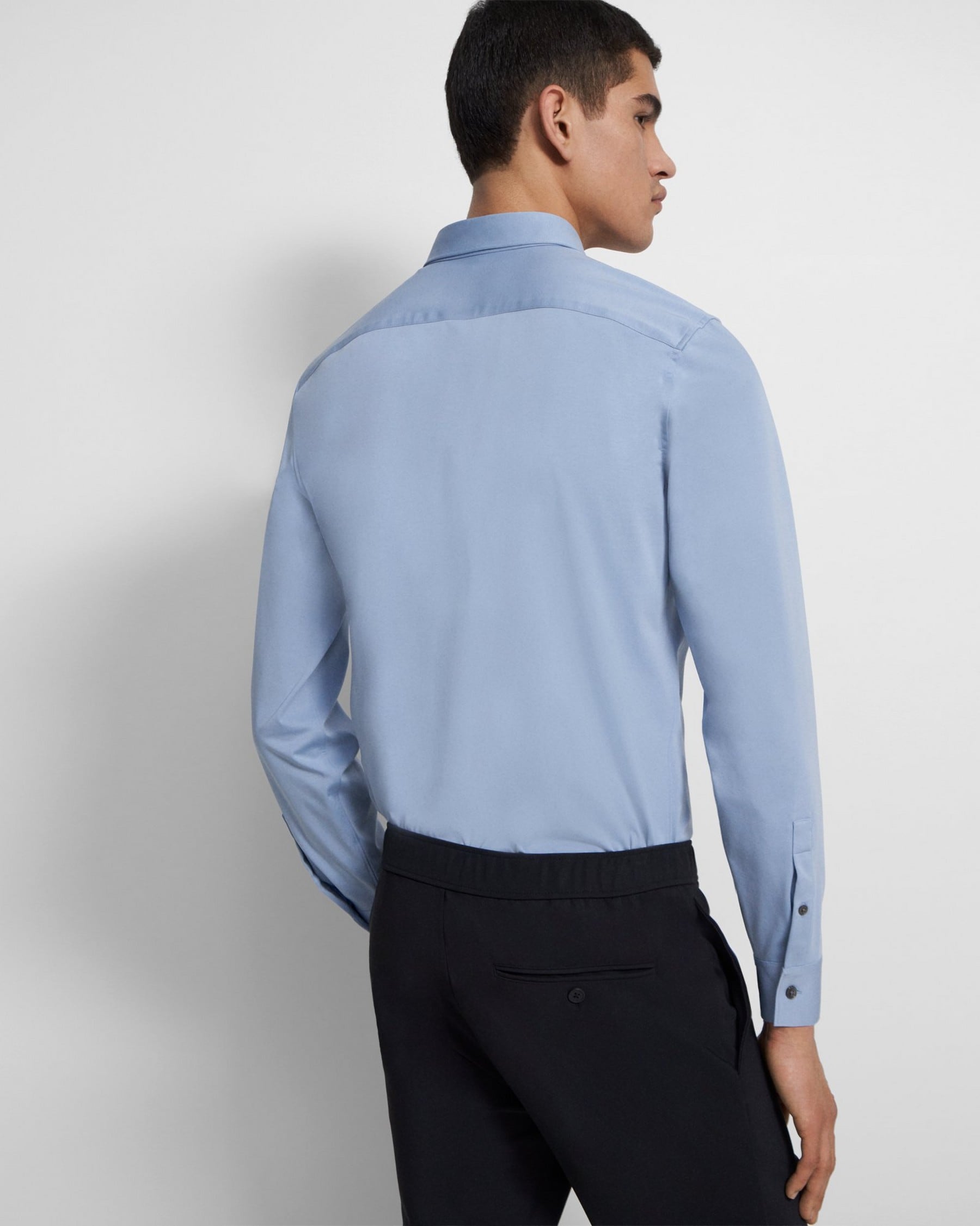 Sylvain Shirt in Structure Knit