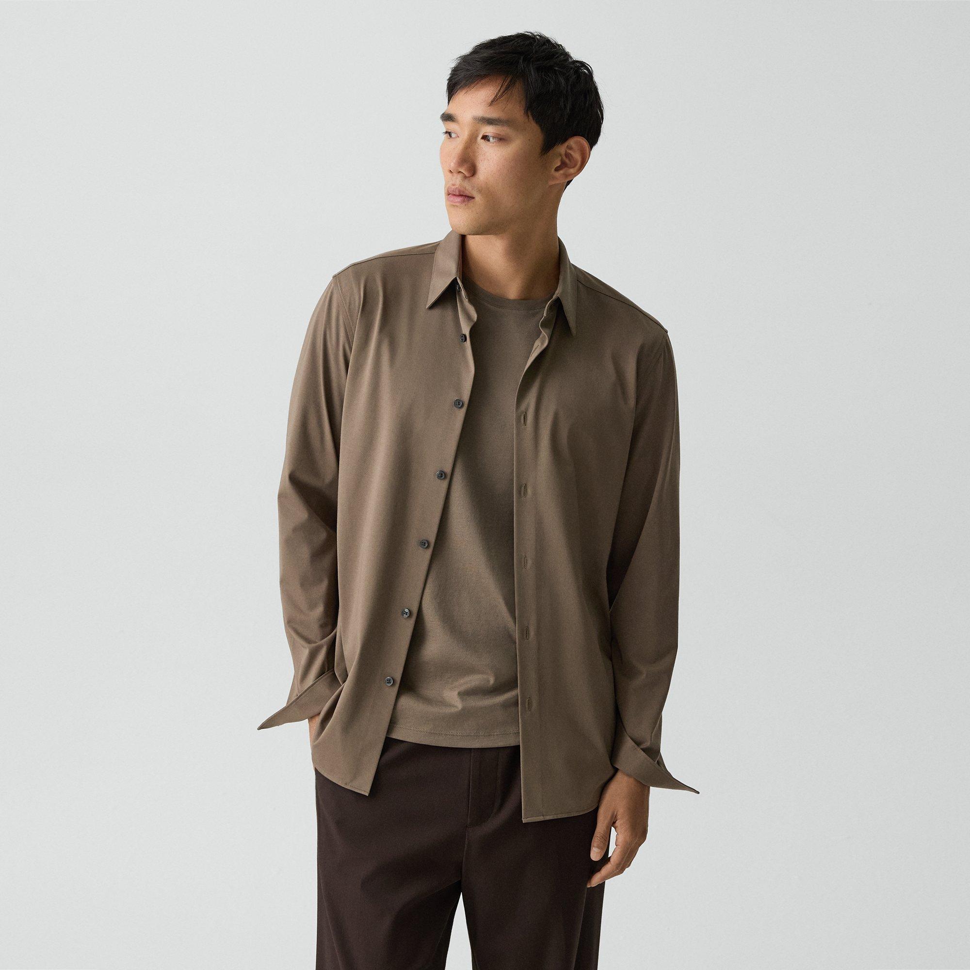 Sylvain Shirt in Structure Knit