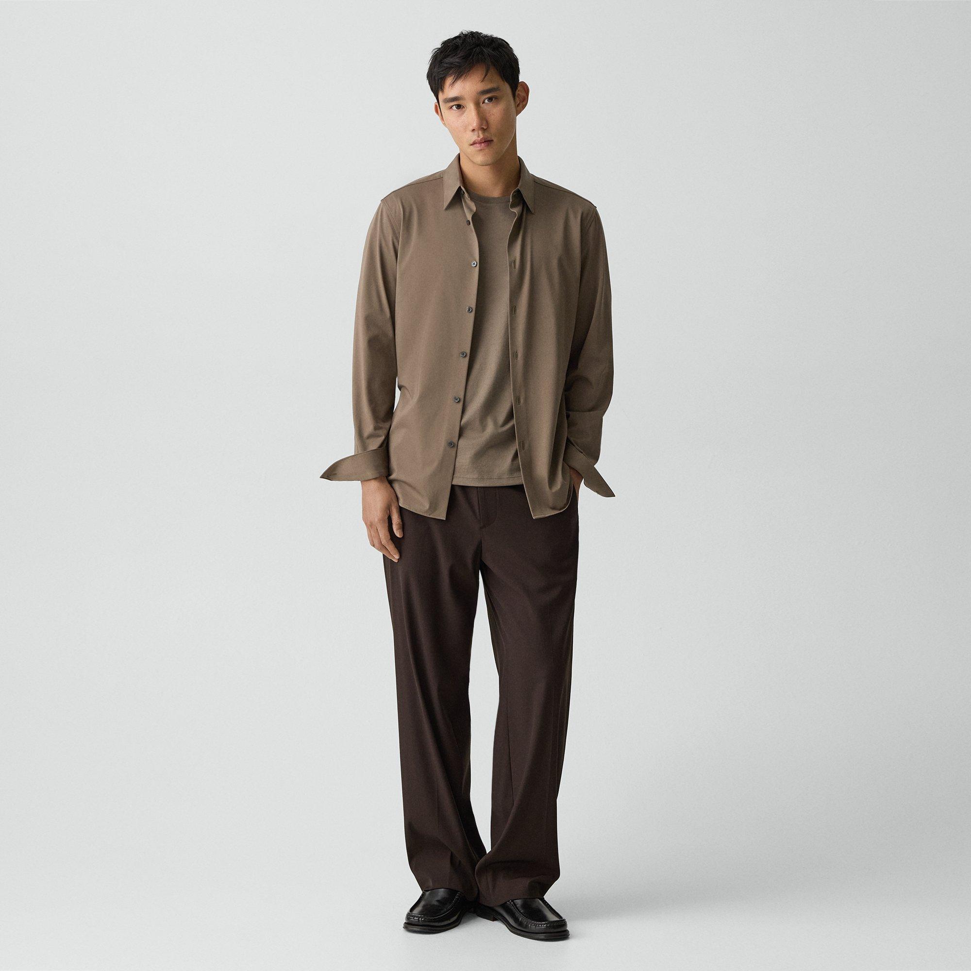 Sylvain Shirt in Structure Knit