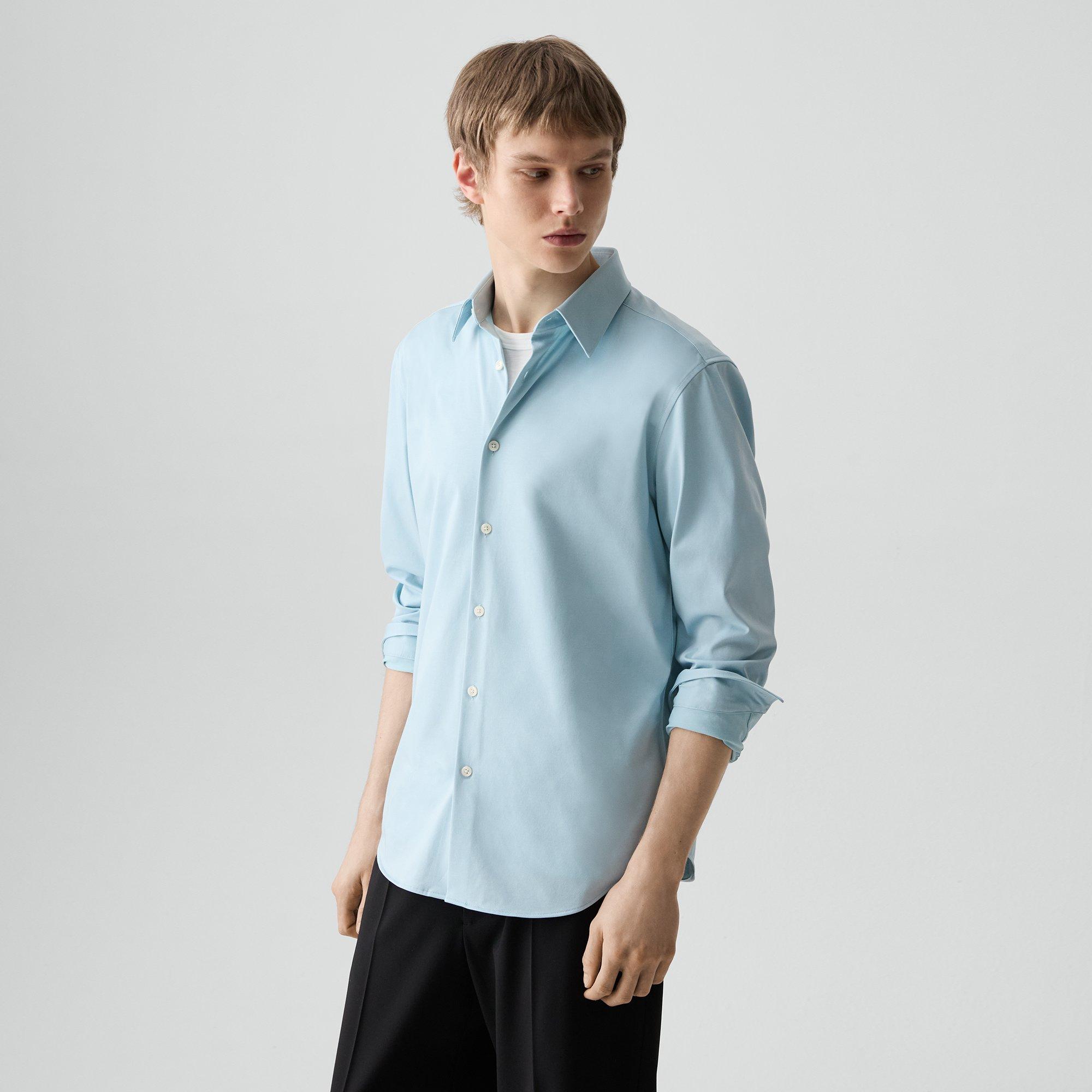 Sylvain Shirt in Structure Knit