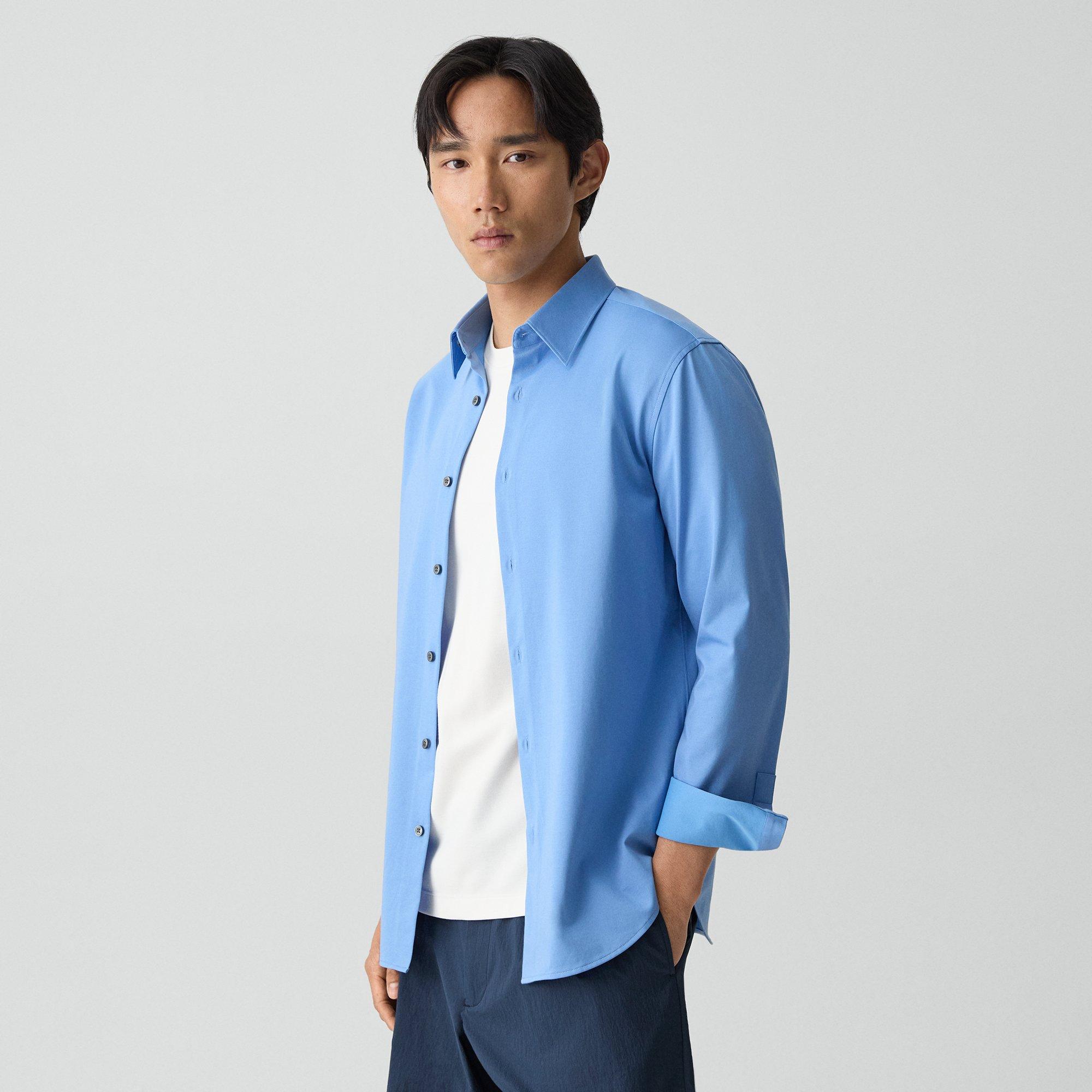 Sylvain Shirt in Structure Knit
