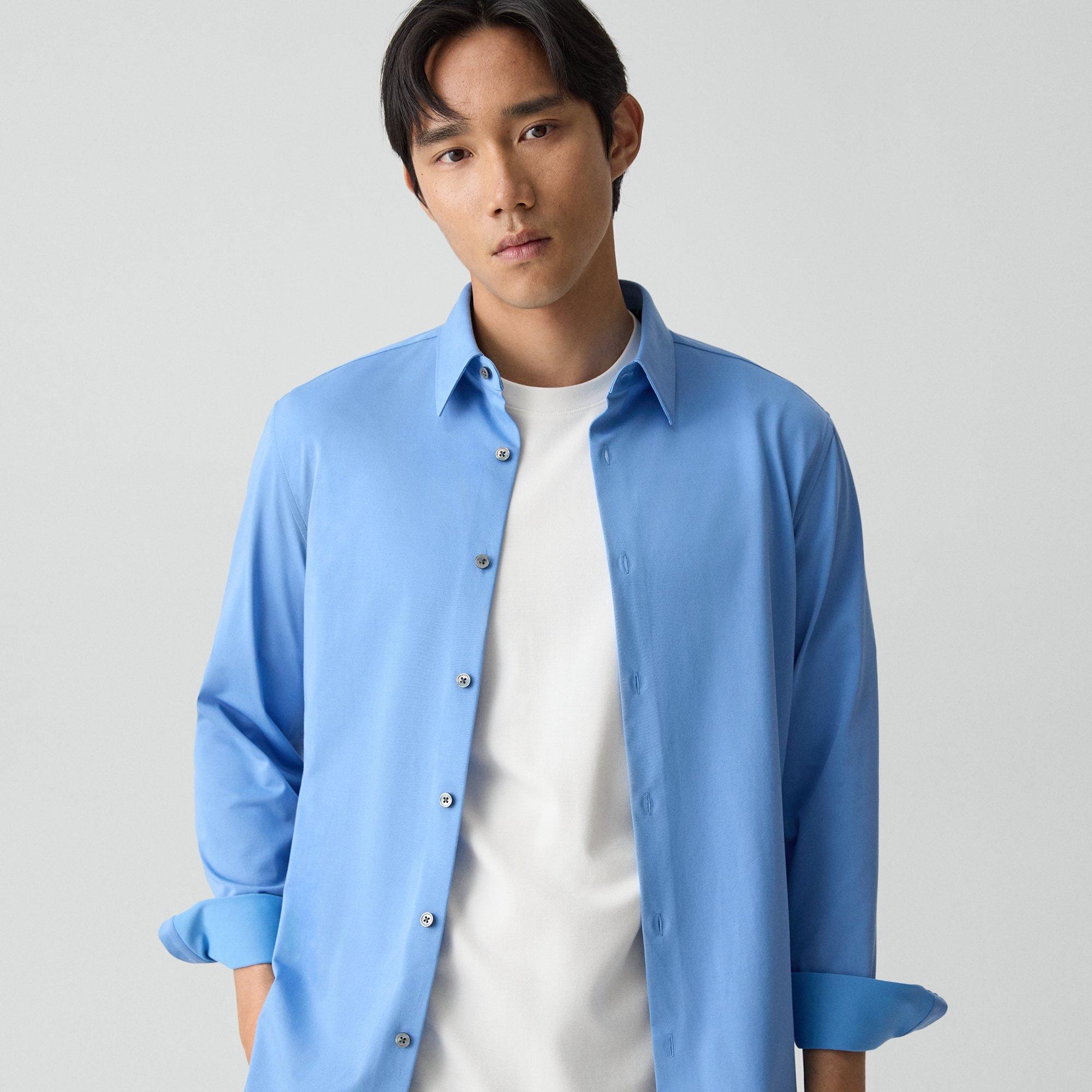 Sylvain Shirt in Structure Knit