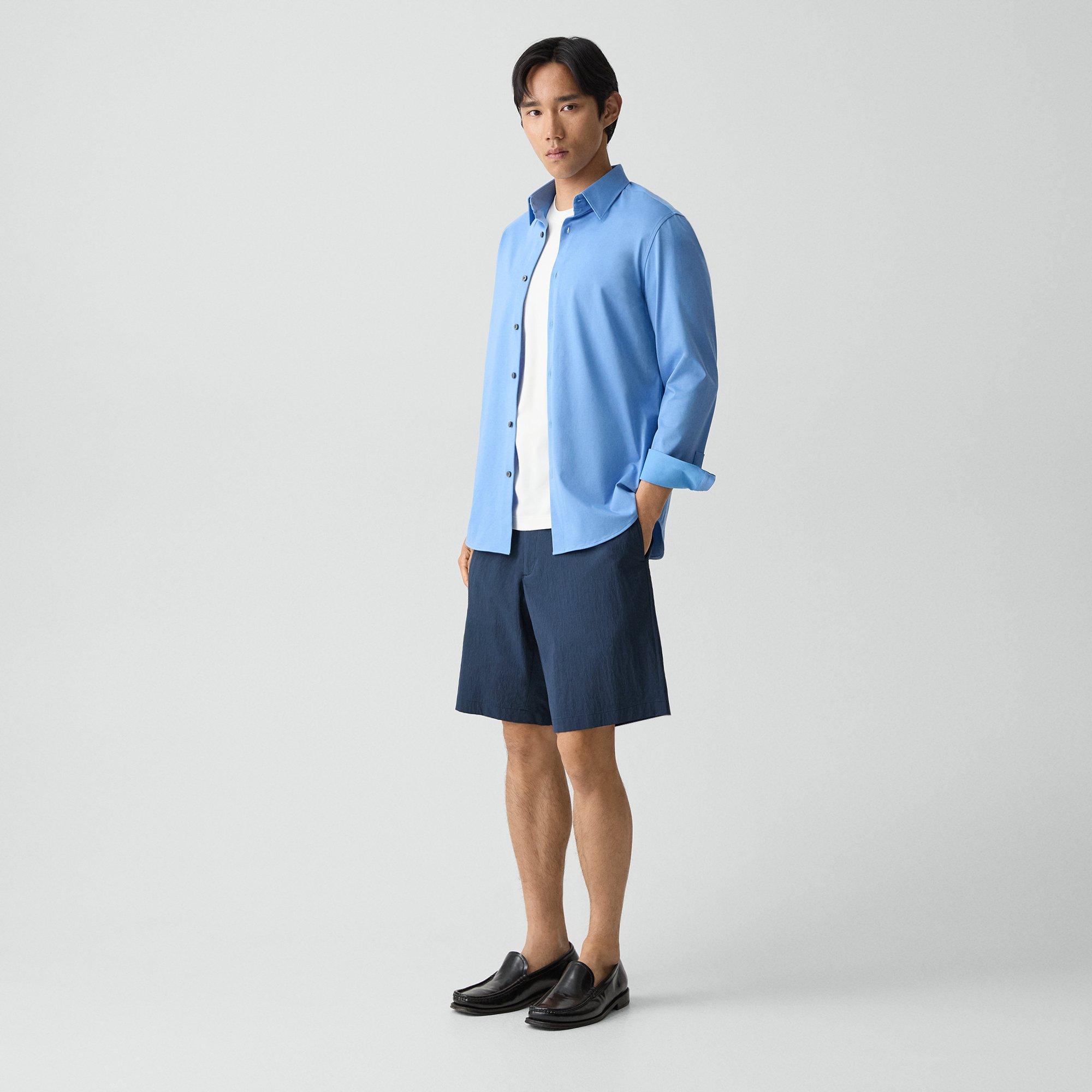 Sylvain Shirt in Structure Knit