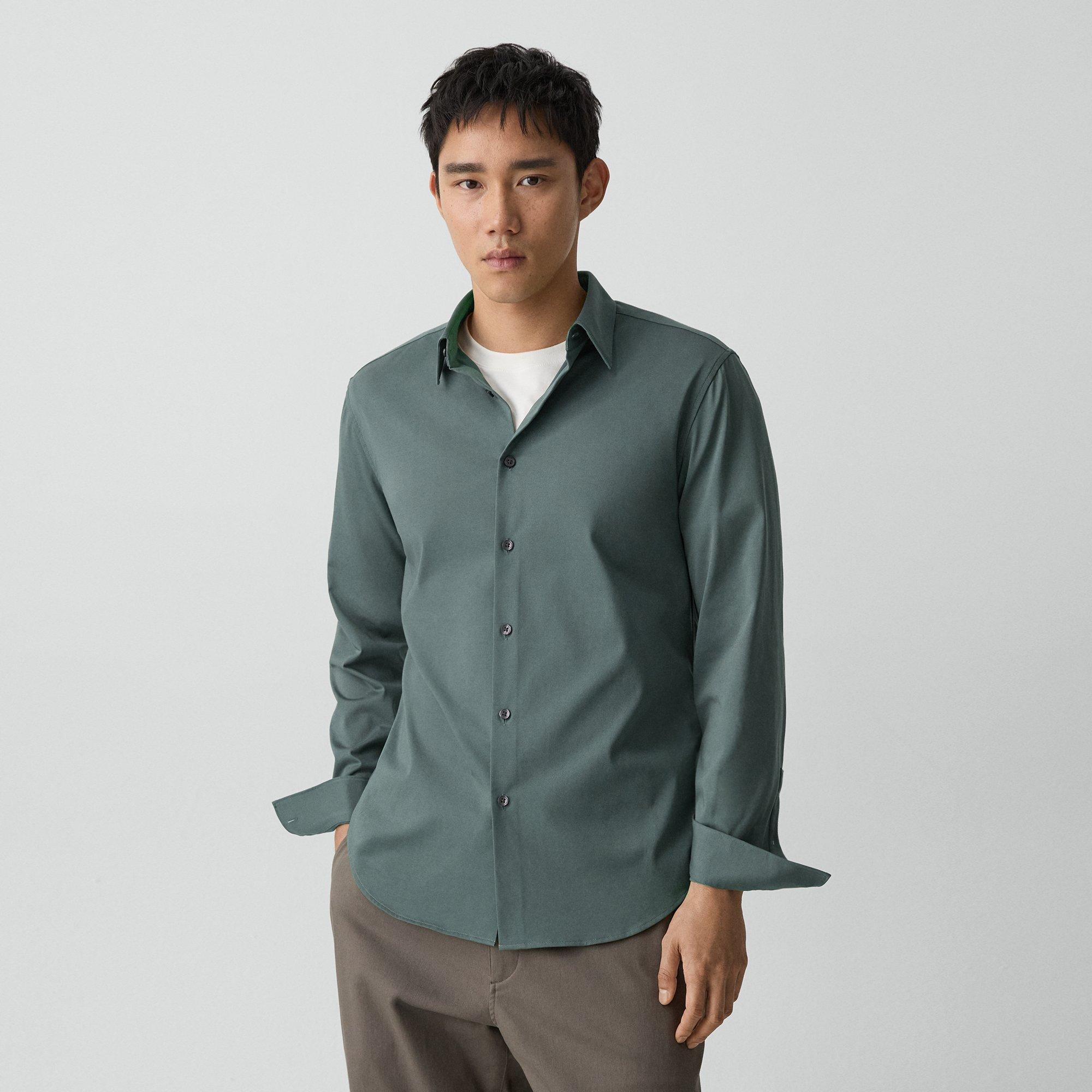 Sylvain Shirt in Structure Knit