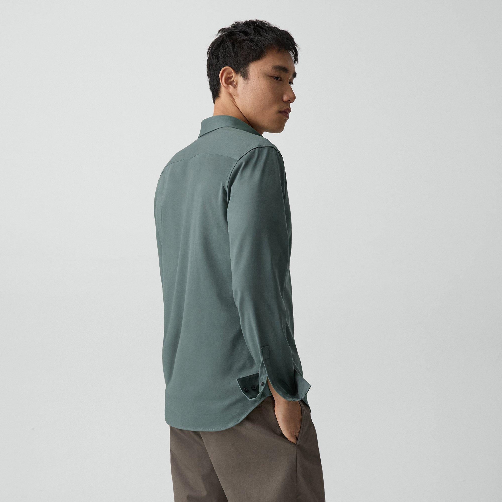 Sylvain Shirt in Structure Knit