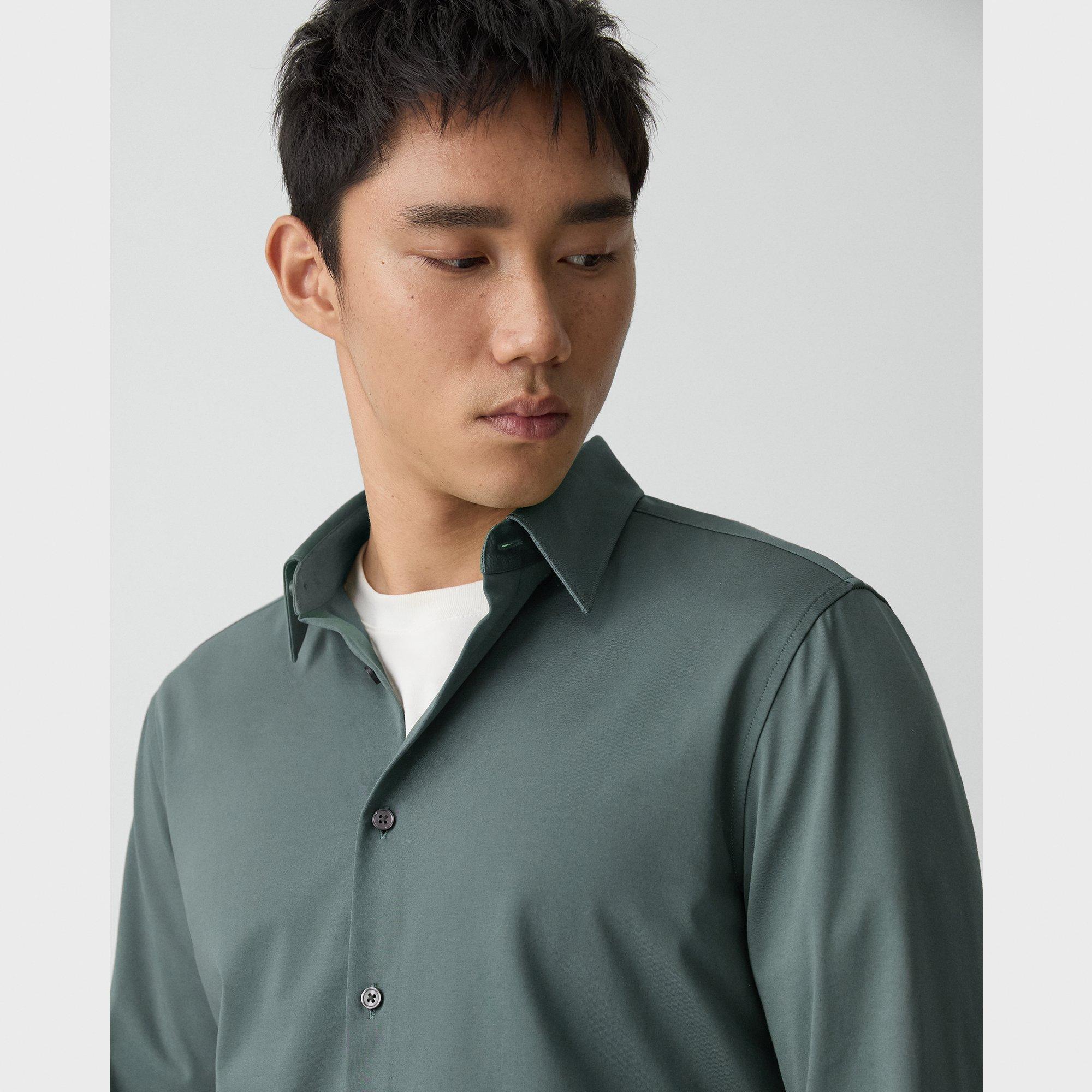 Sylvain Shirt in Structure Knit