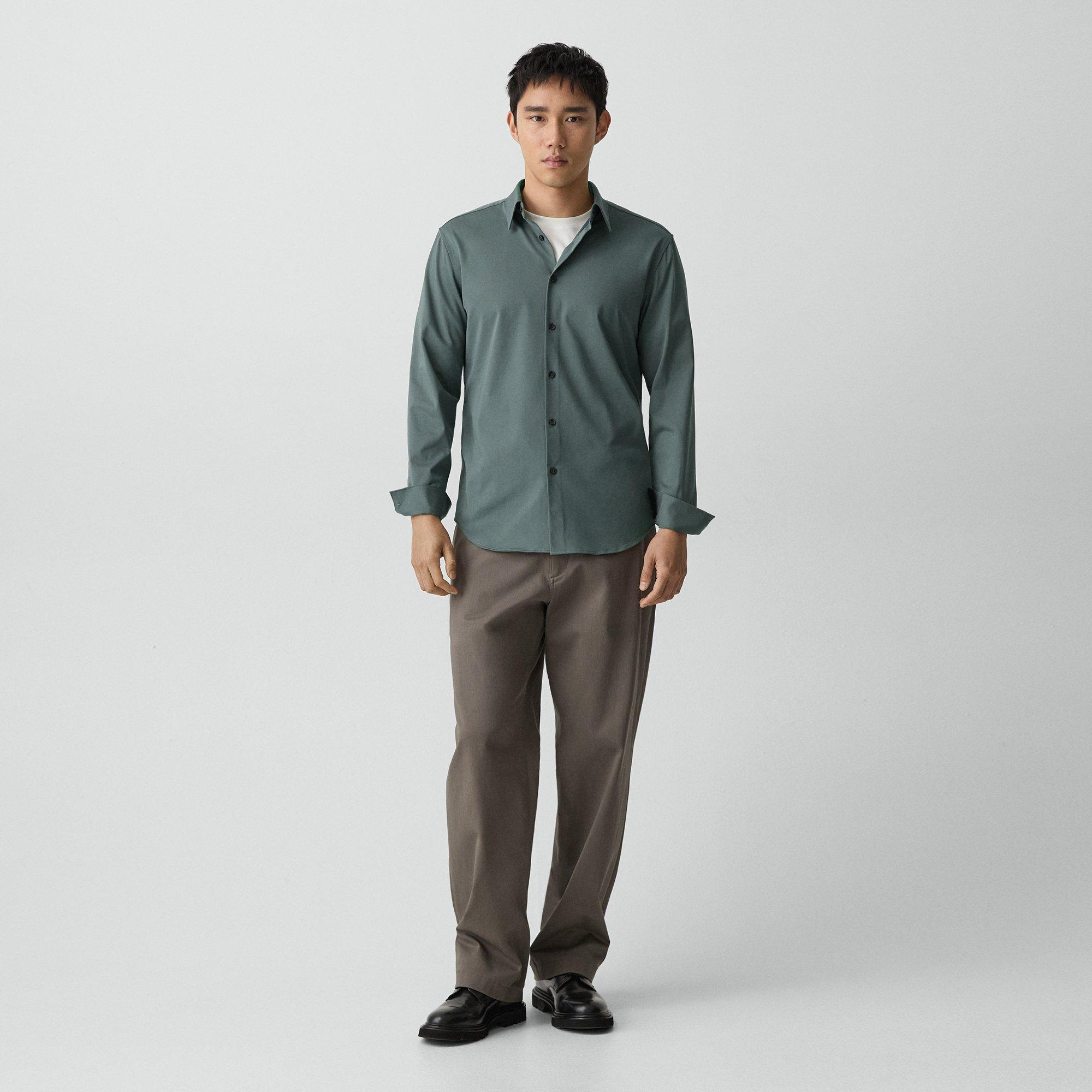 Sylvain Shirt in Structure Knit