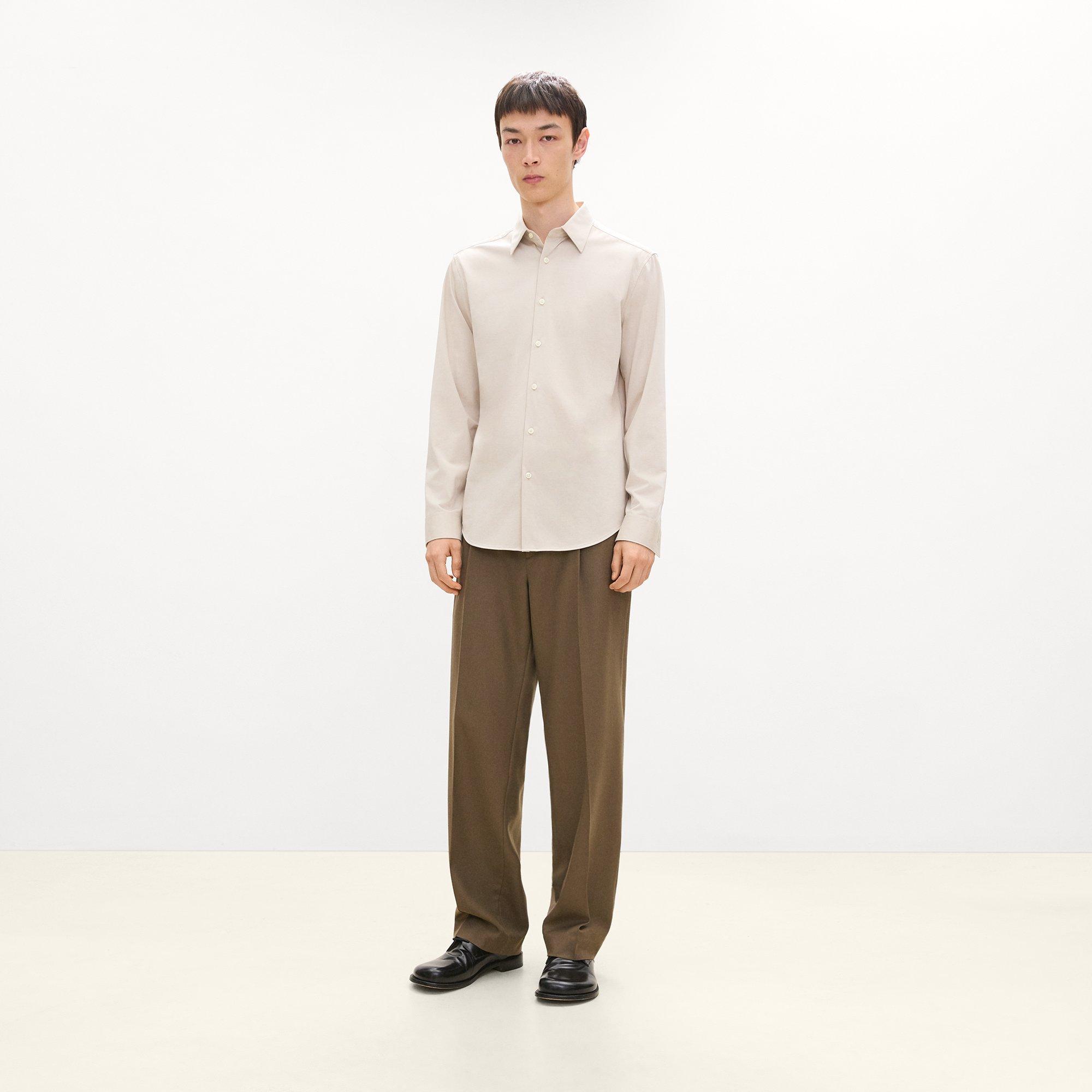 Sylvain Shirt in Structure Knit