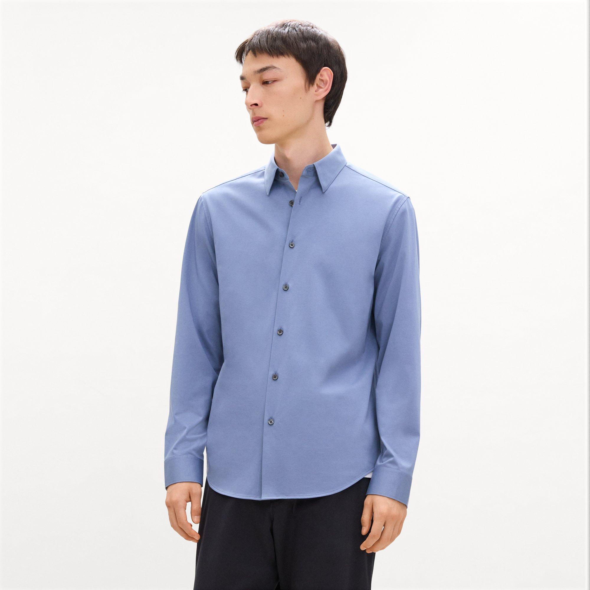 Sylvain Shirt in Structure Knit