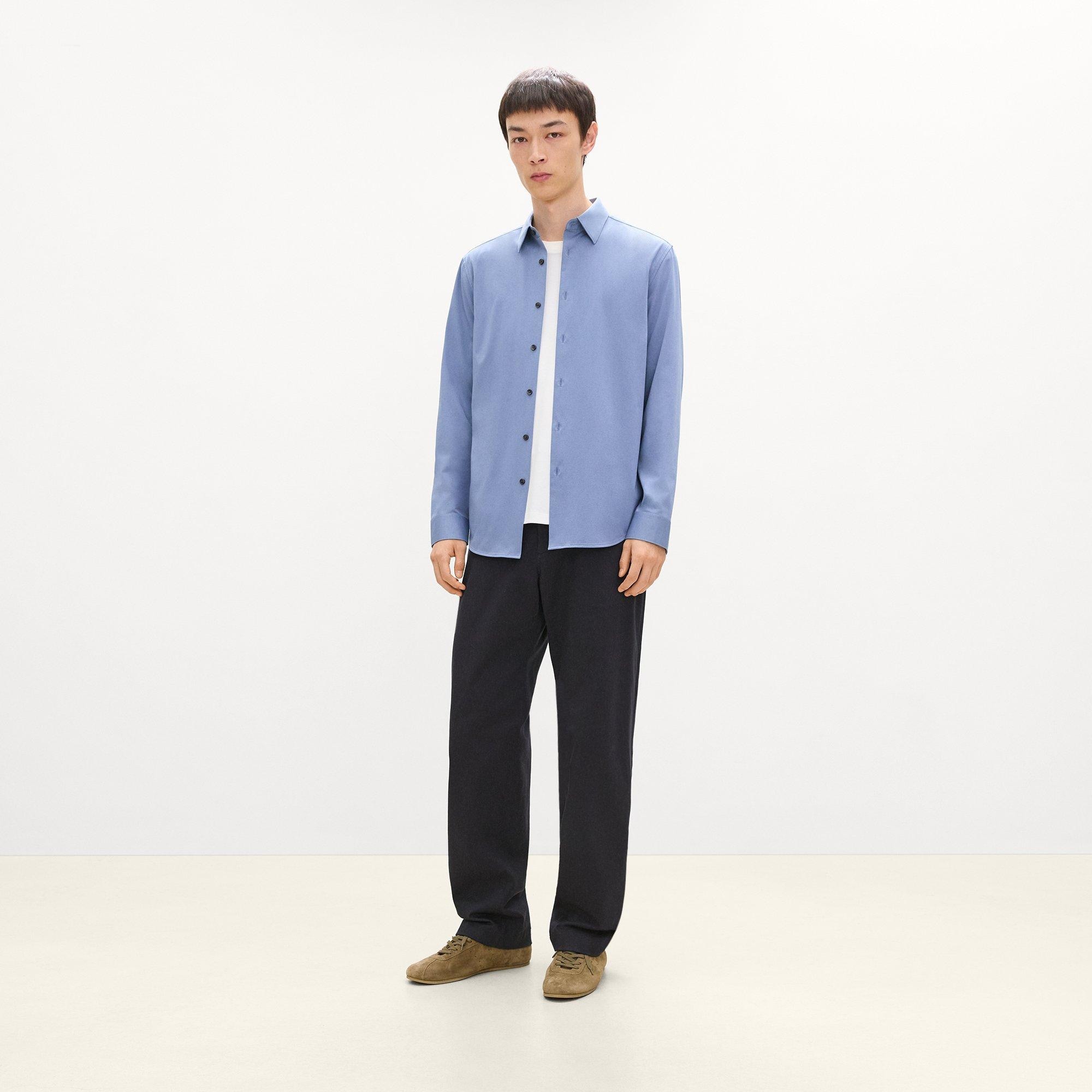 Sylvain Shirt in Structure Knit