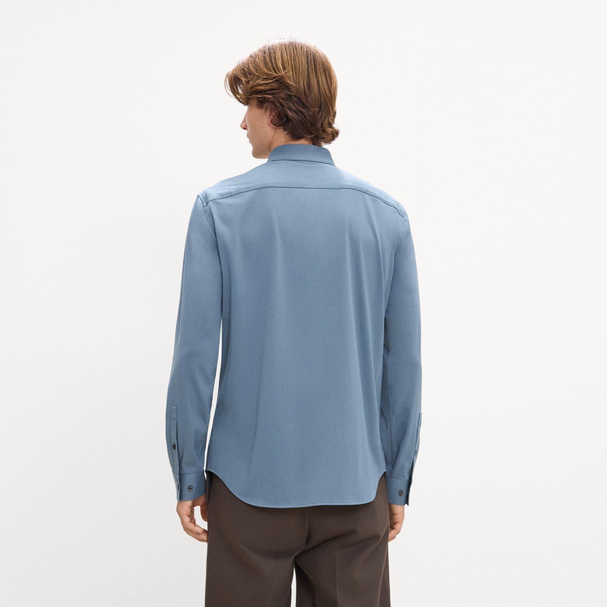 Sylvain Shirt in Structure Knit