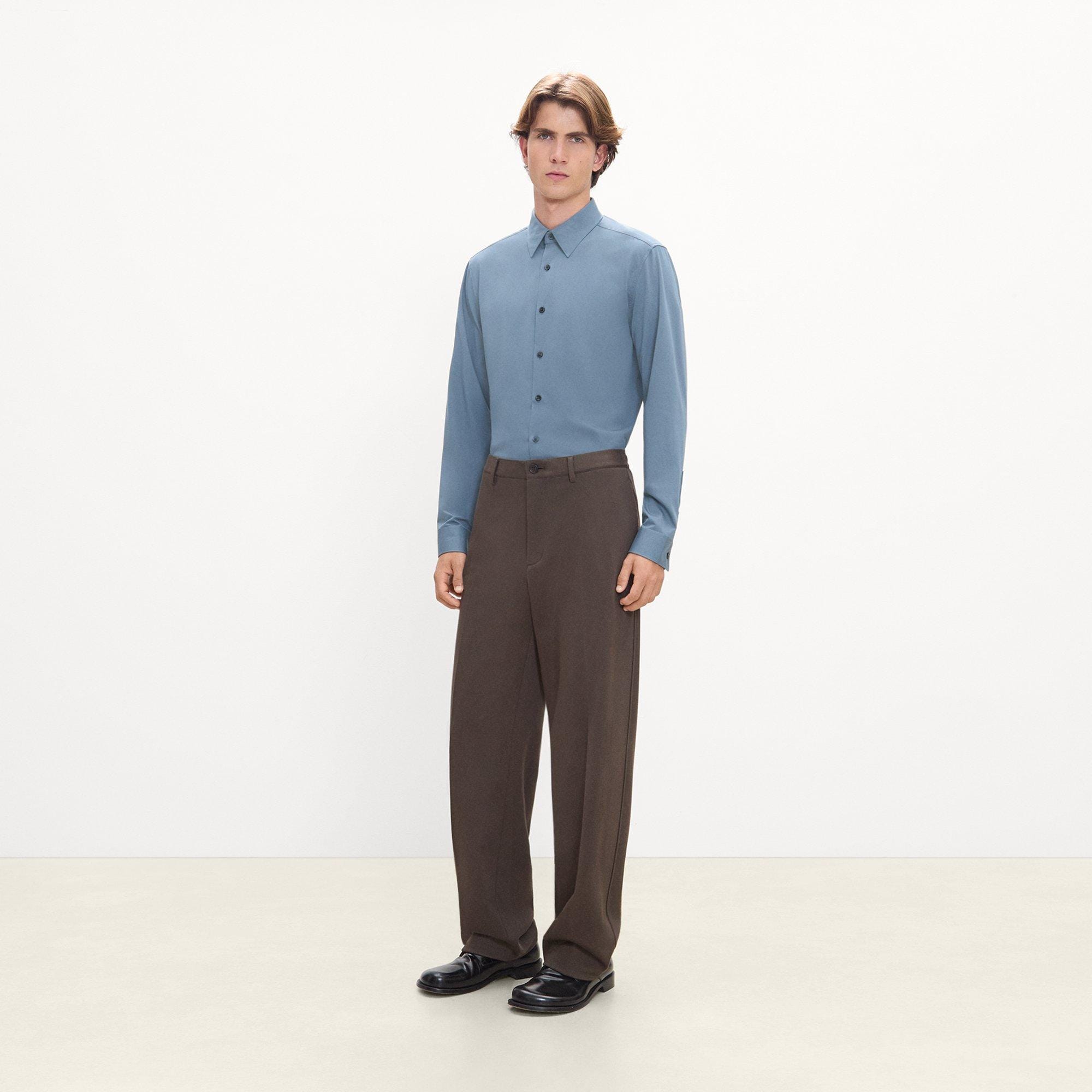 Sylvain Shirt in Structure Knit