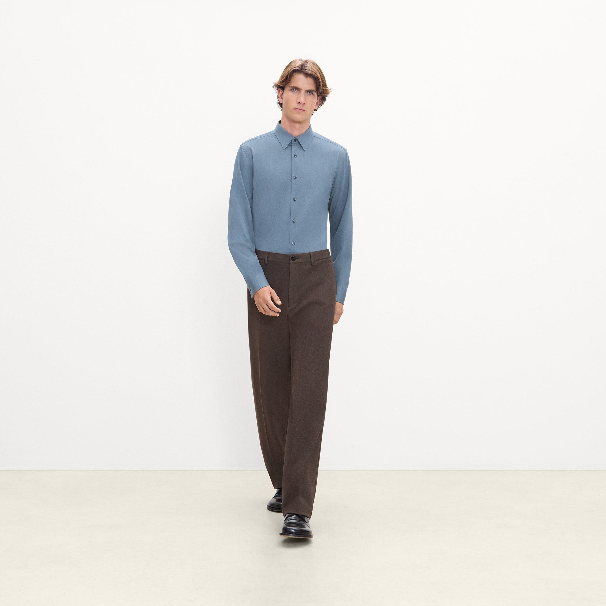Sylvain Shirt in Structure Knit