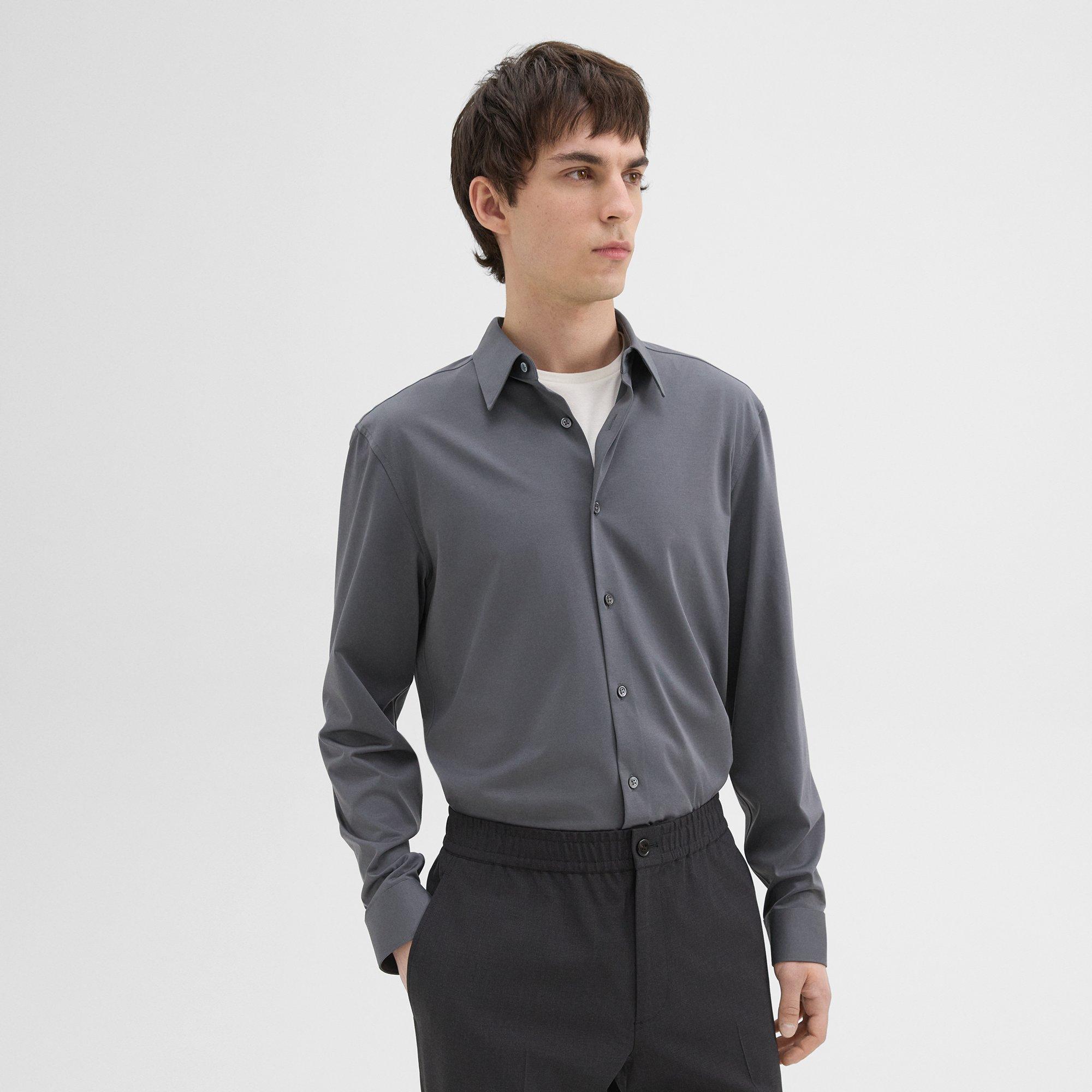 Sylvain Shirt in Structure Knit