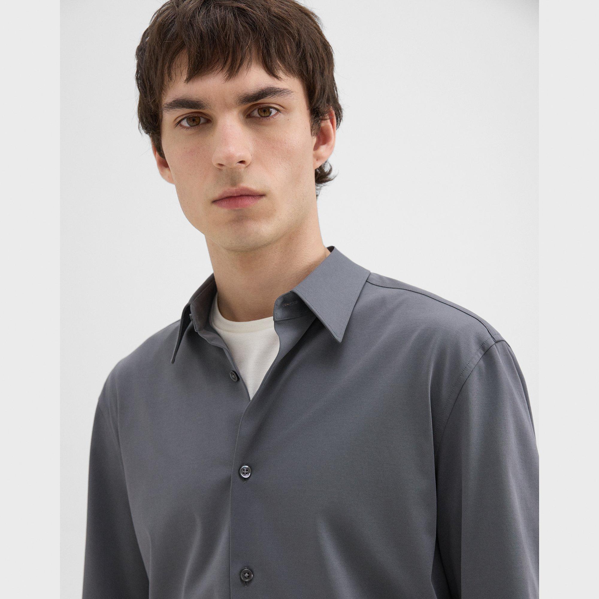 Sylvain Shirt in Structure Knit