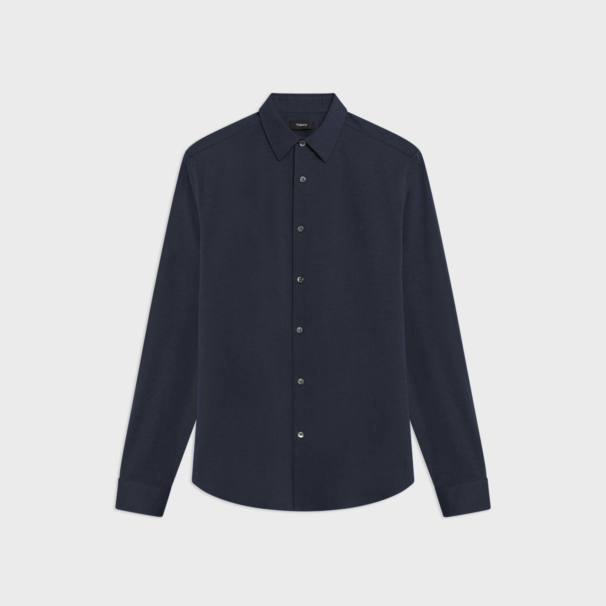 Sylvain Shirt in Structure Knit