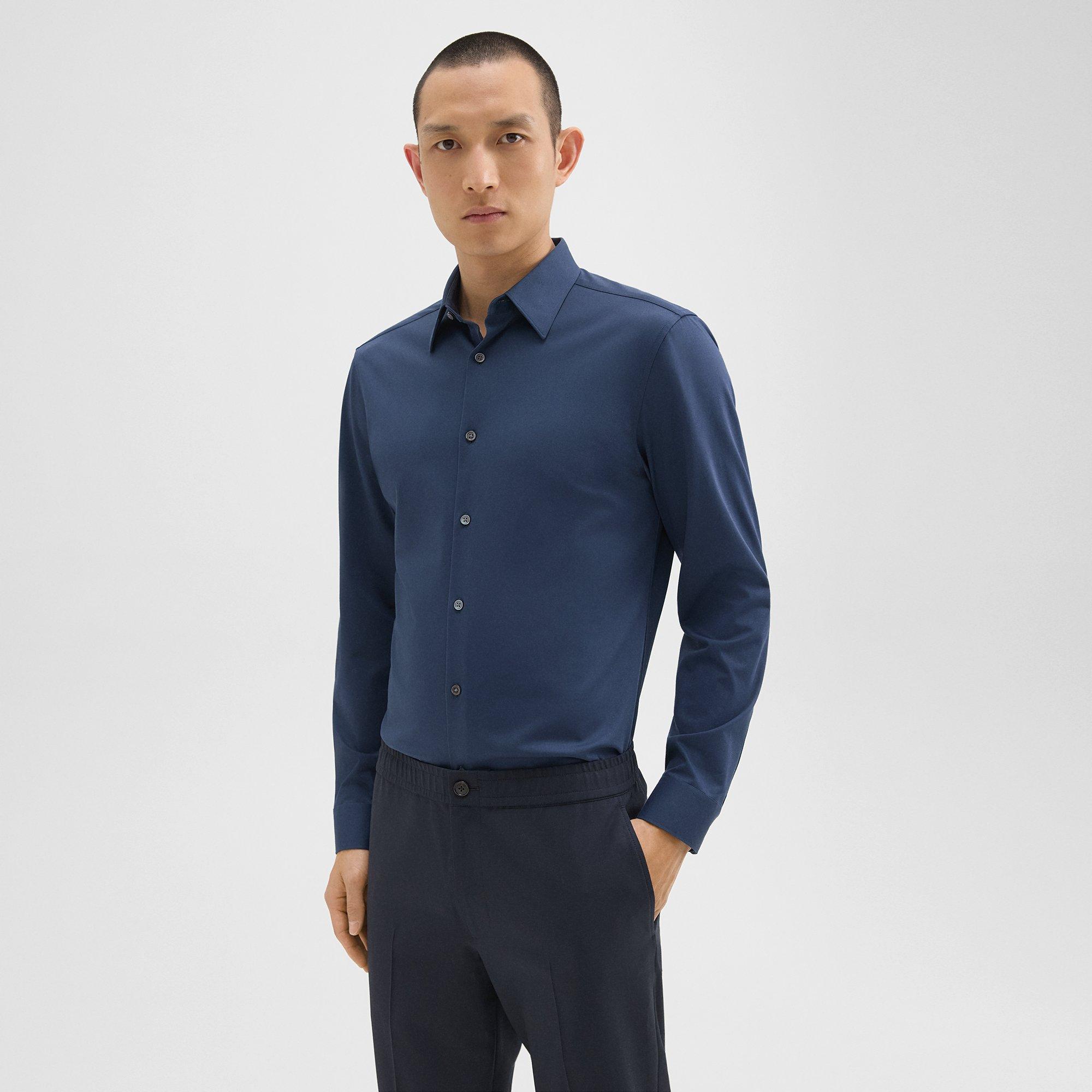 Sylvain Shirt in Structure Knit