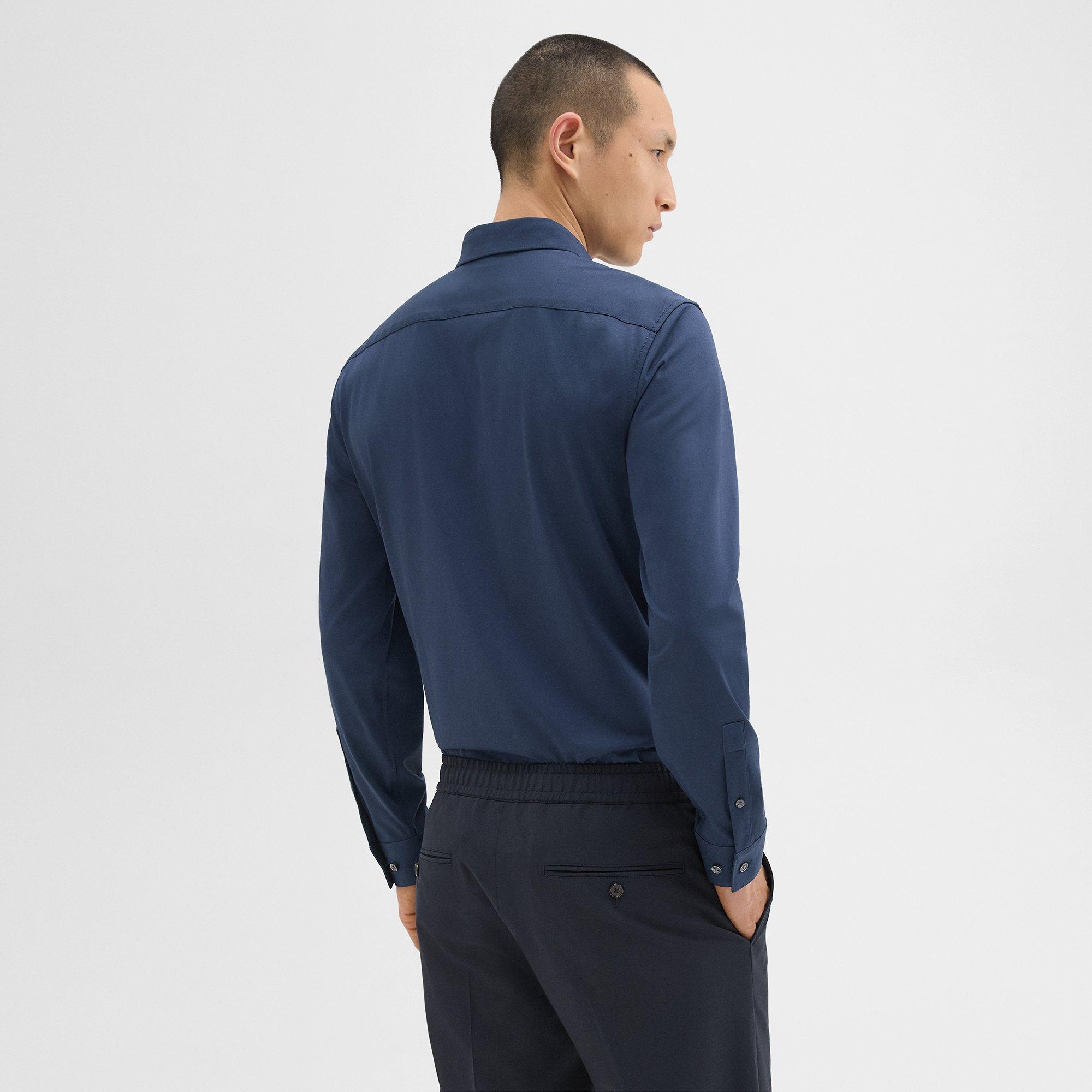 Sylvain Shirt in Structure Knit