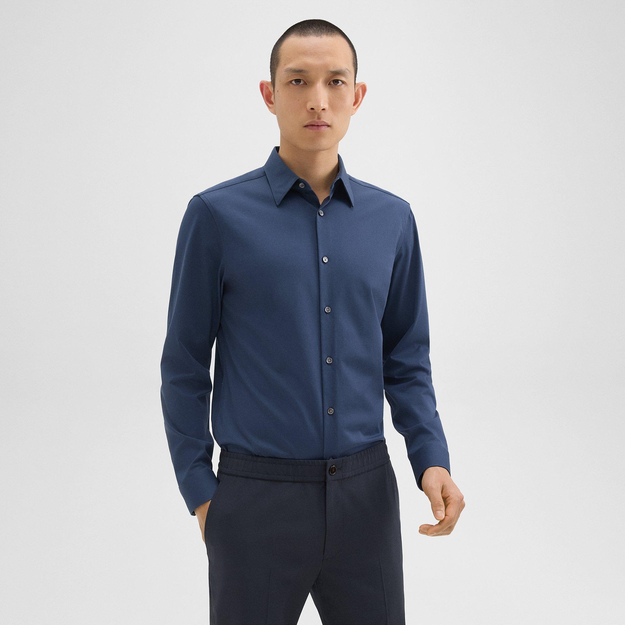 Sylvain Shirt in Structure Knit