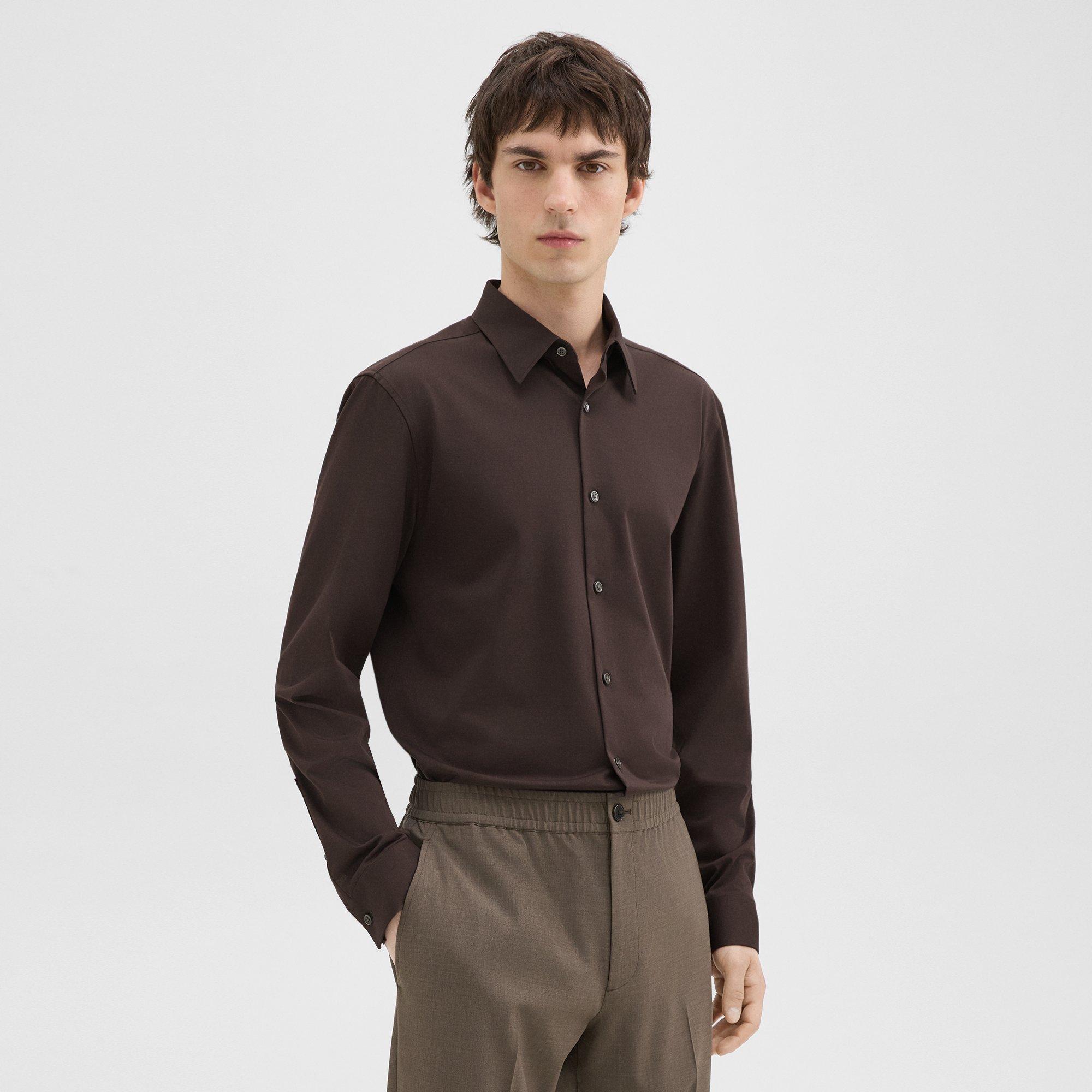 Sylvain Shirt in Structure Knit