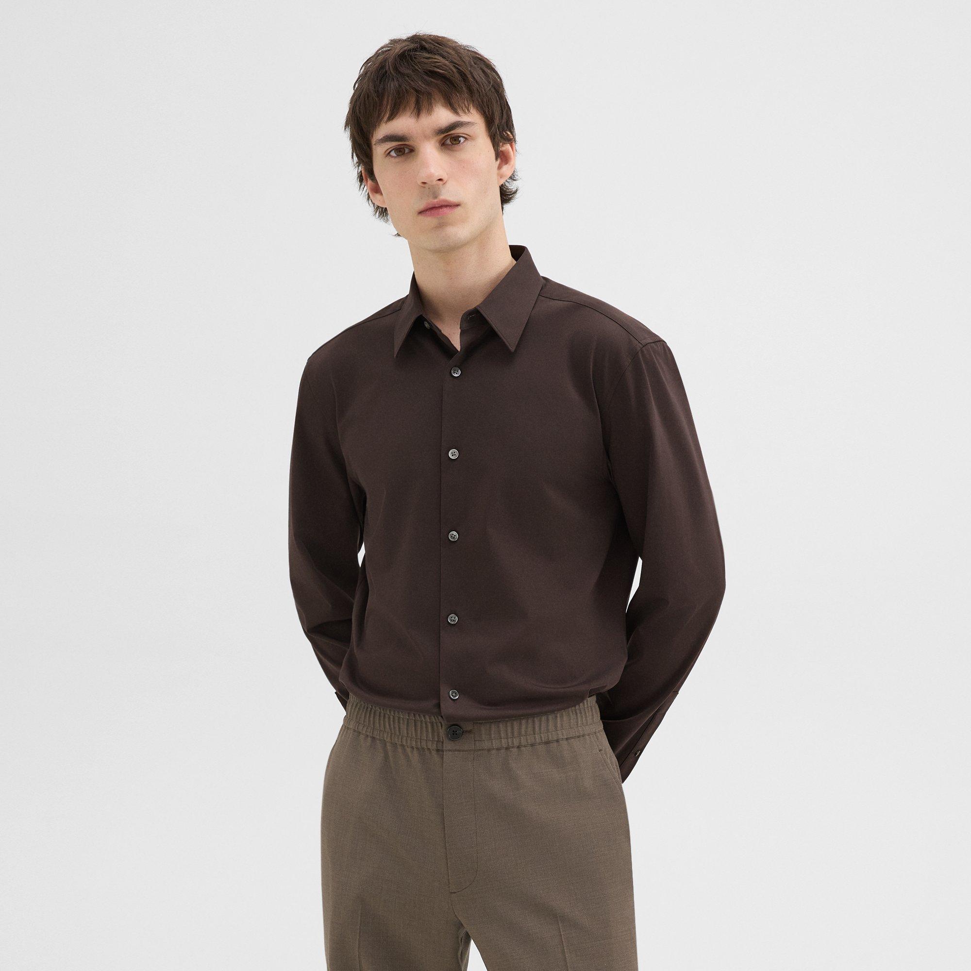 Sylvain Shirt in Structure Knit