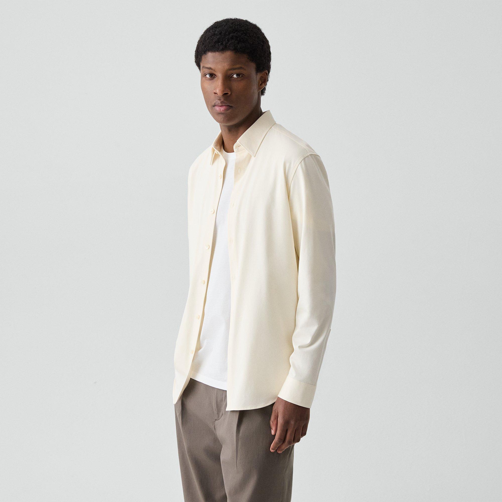 Sylvain Shirt in Structure Knit