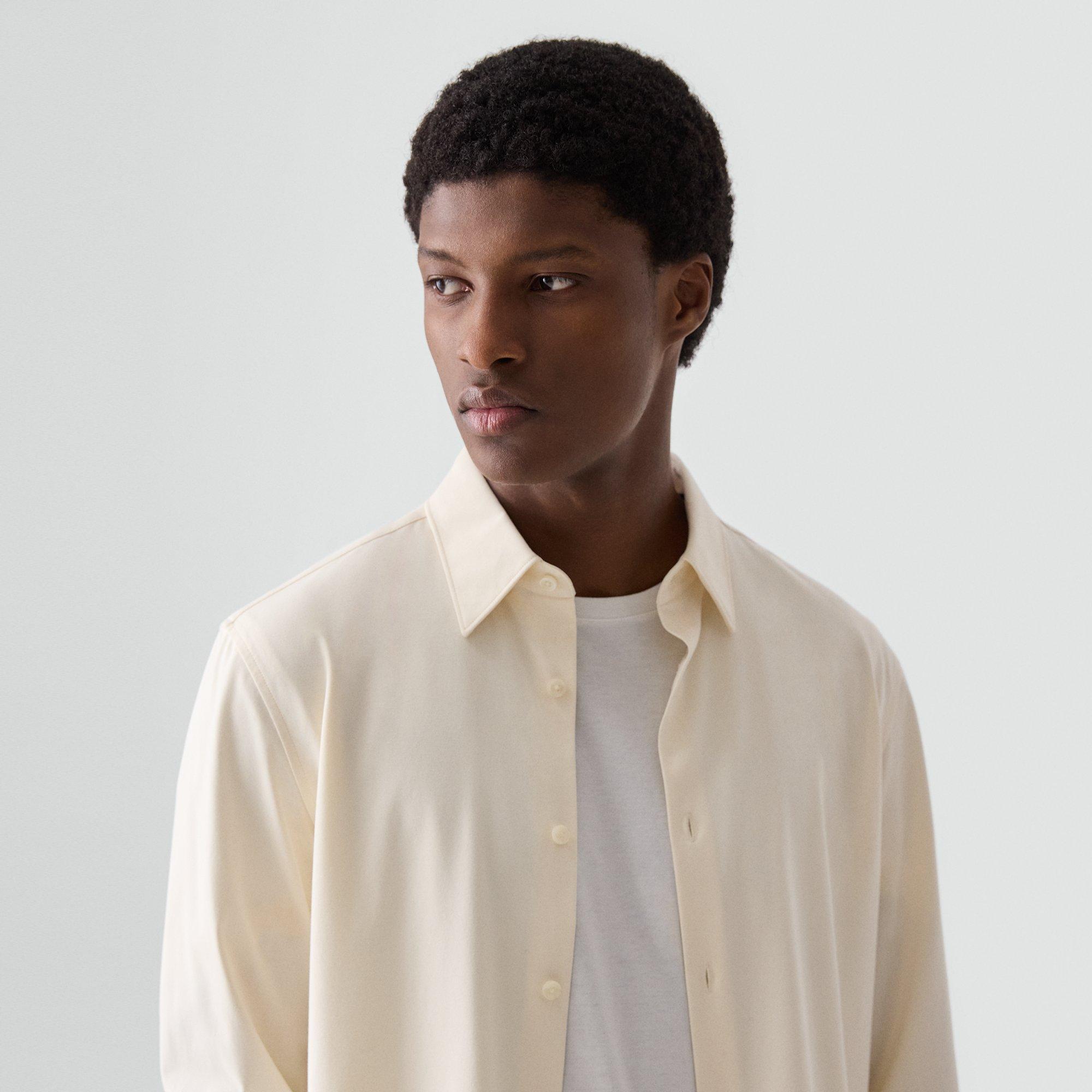 Sylvain Shirt in Structure Knit