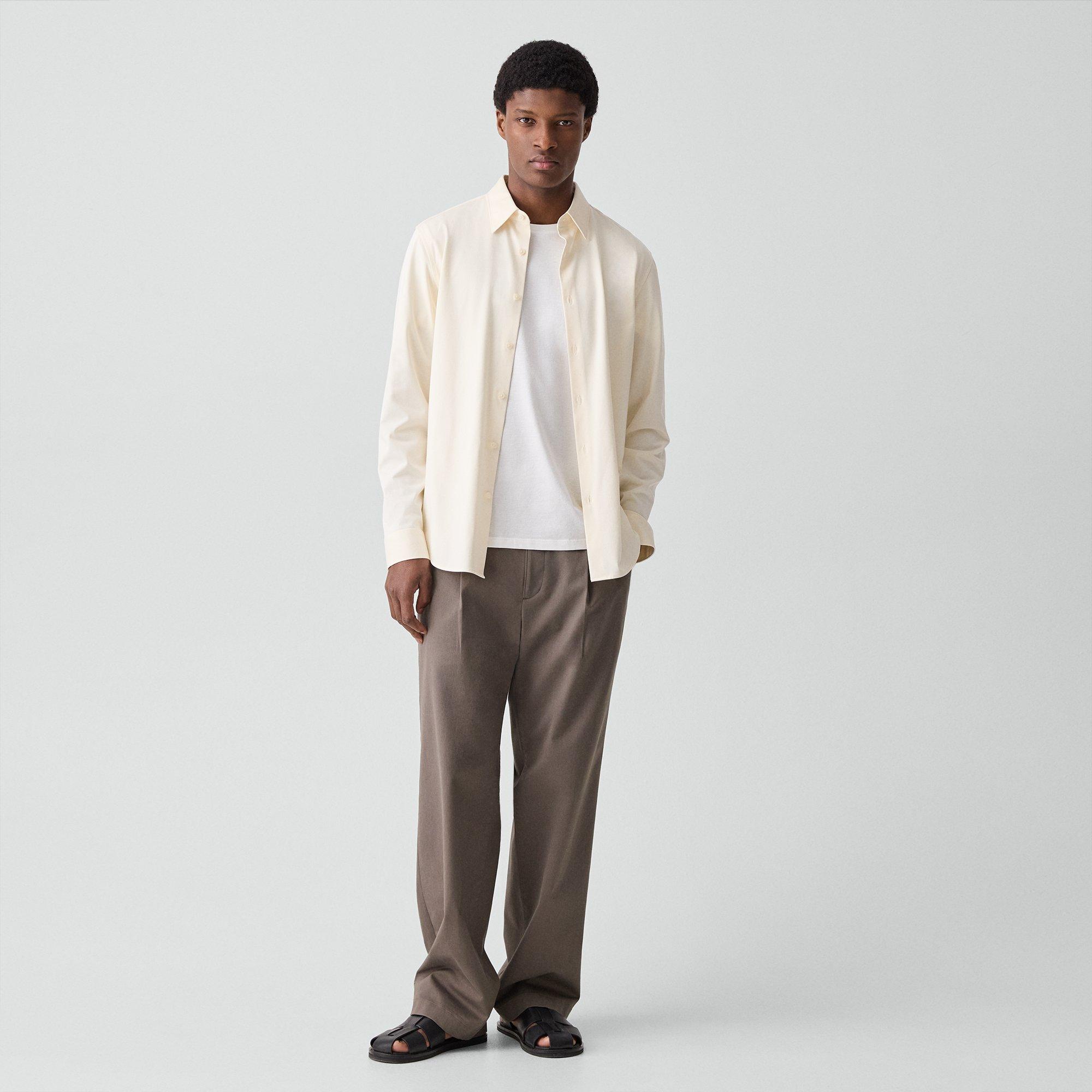 Sylvain Shirt in Structure Knit