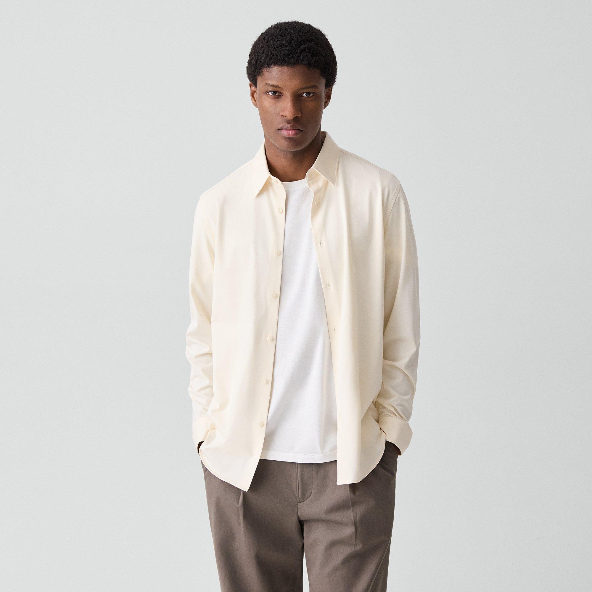 Sylvain Shirt in Structure Knit