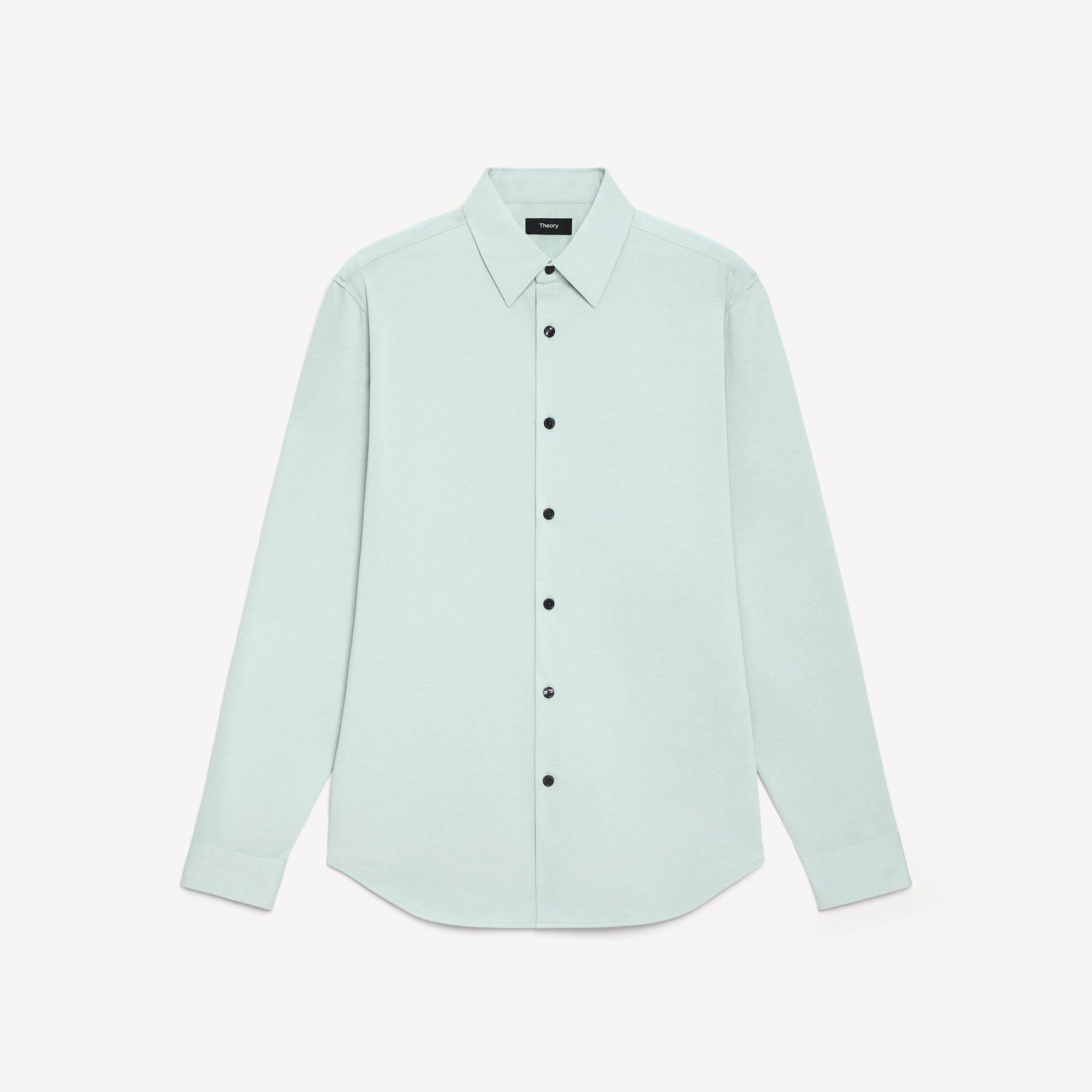 Sylvain Shirt in Structure Knit