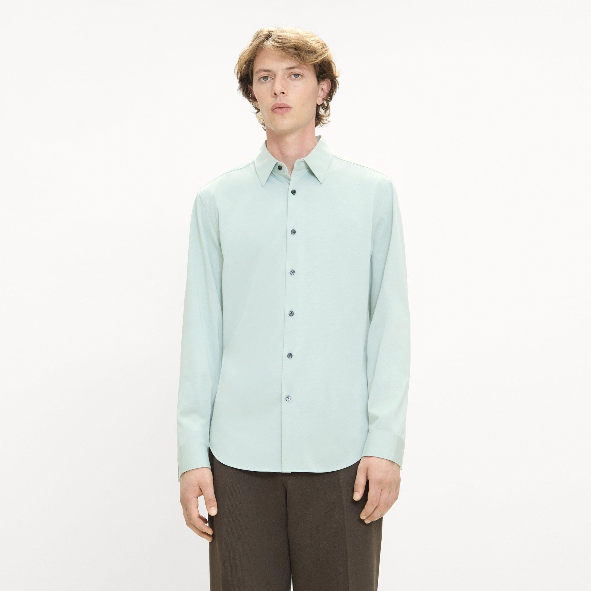 Sylvain Shirt in Structure Knit