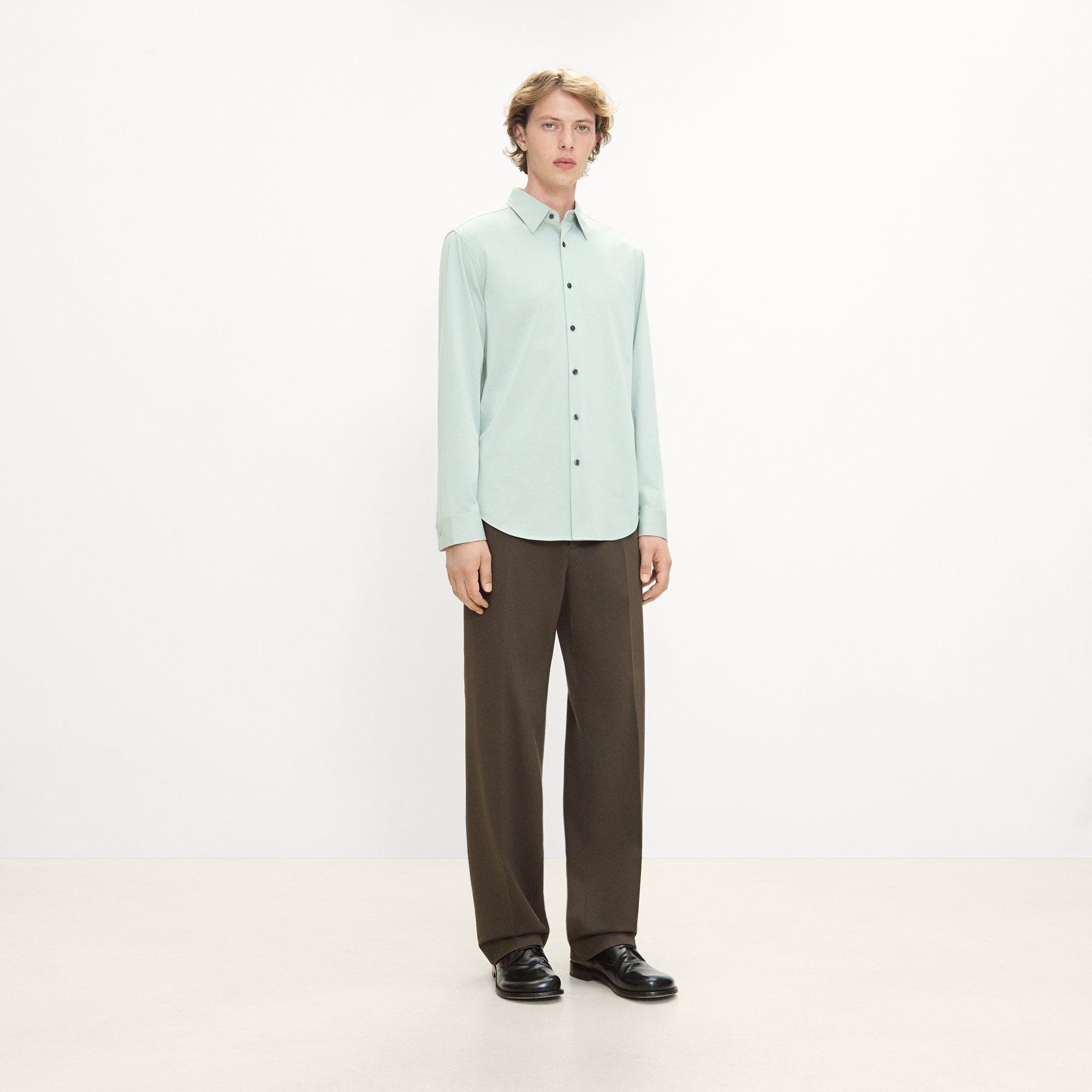 Sylvain Shirt in Structure Knit