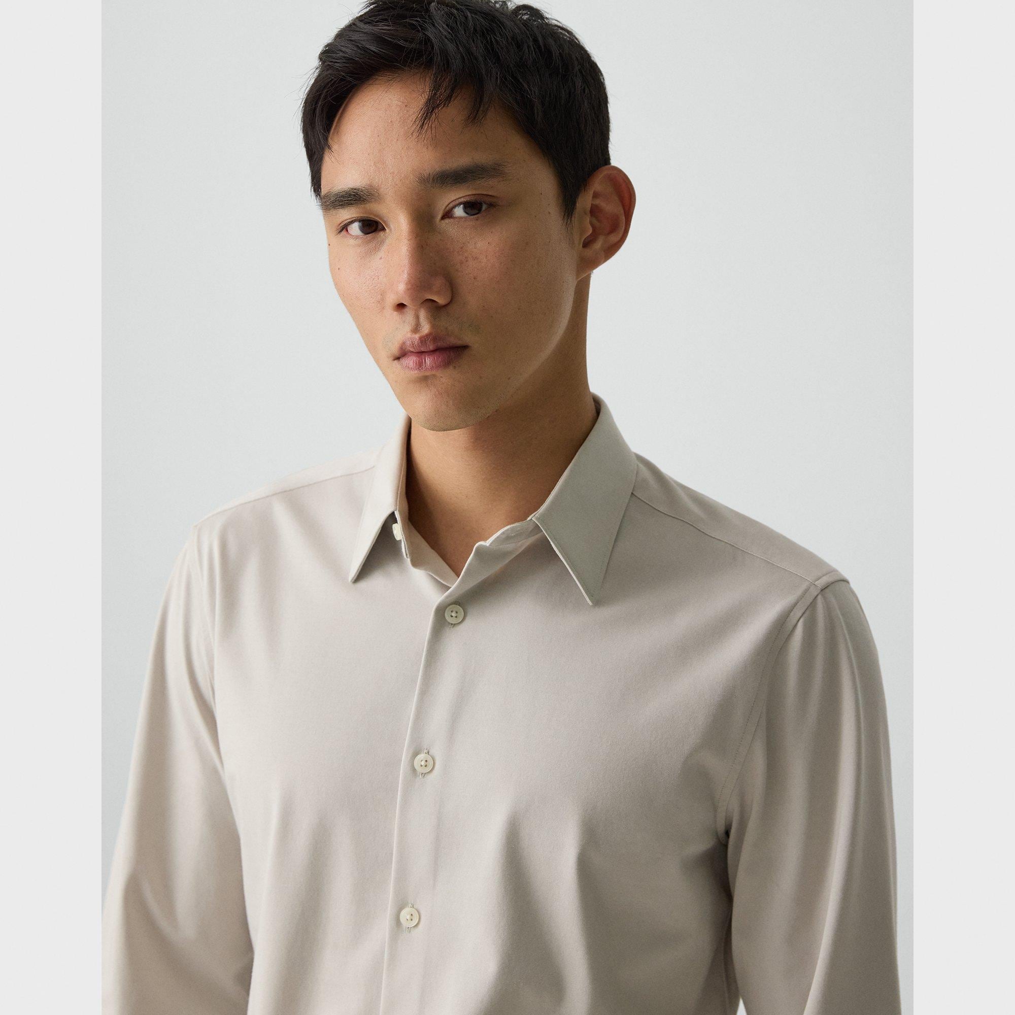 Sylvain Shirt in Structure Knit