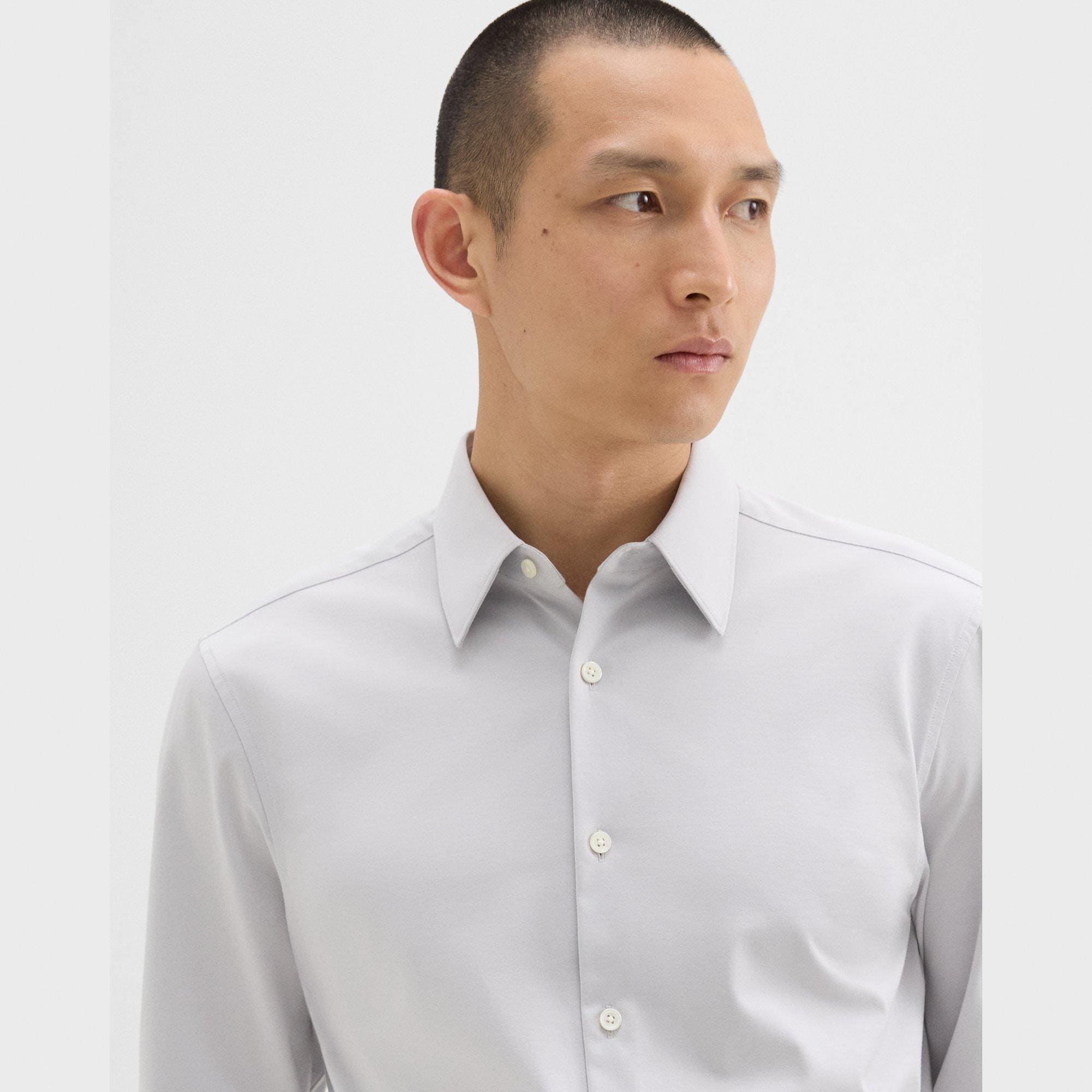 Sylvain Shirt in Structure Knit