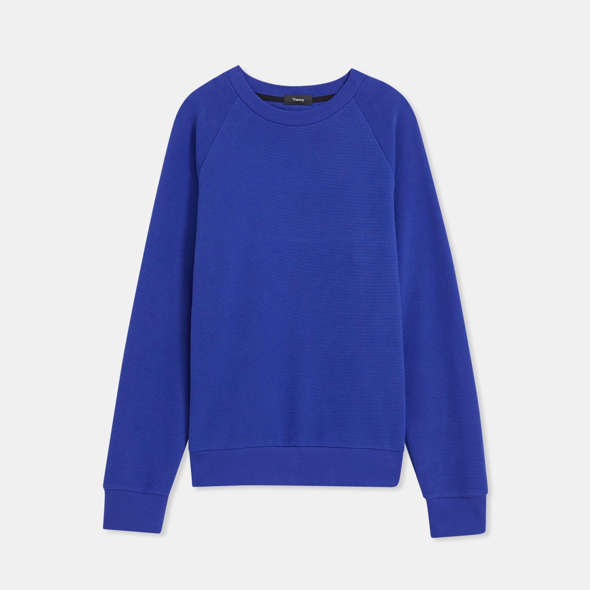 Raglan Sweatshirt in Ottoman Organic Cotton