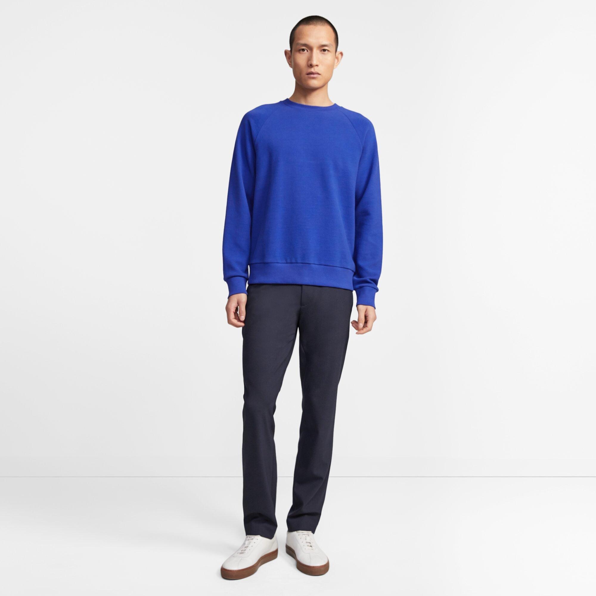 Raglan Sweatshirt in Ottoman Organic Cotton
