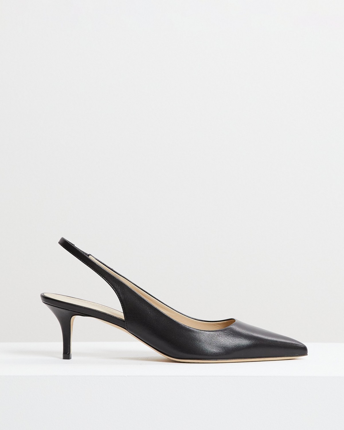 City Slingback in Leather