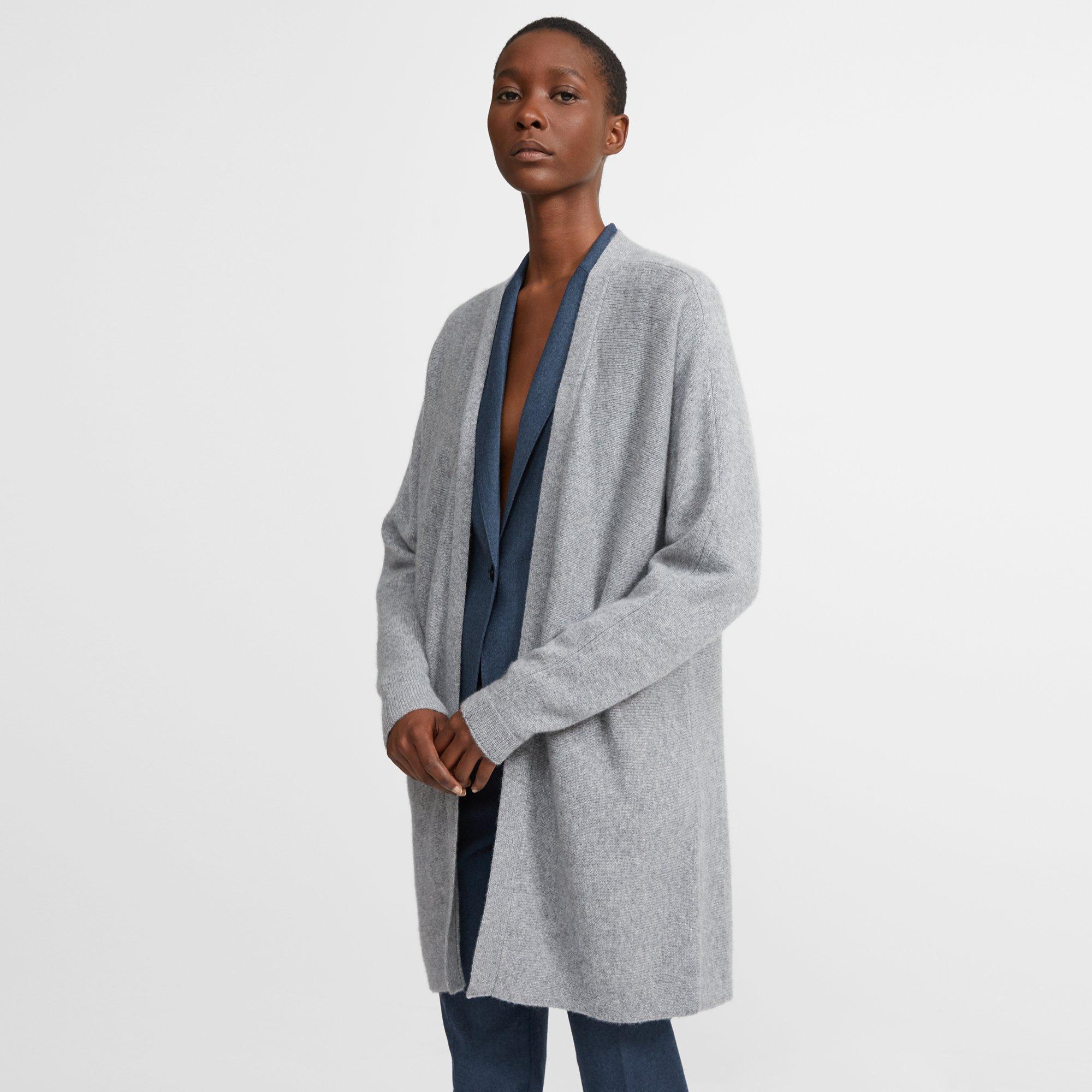 Theory Official Site | Oversized Cardigan in Cashmere