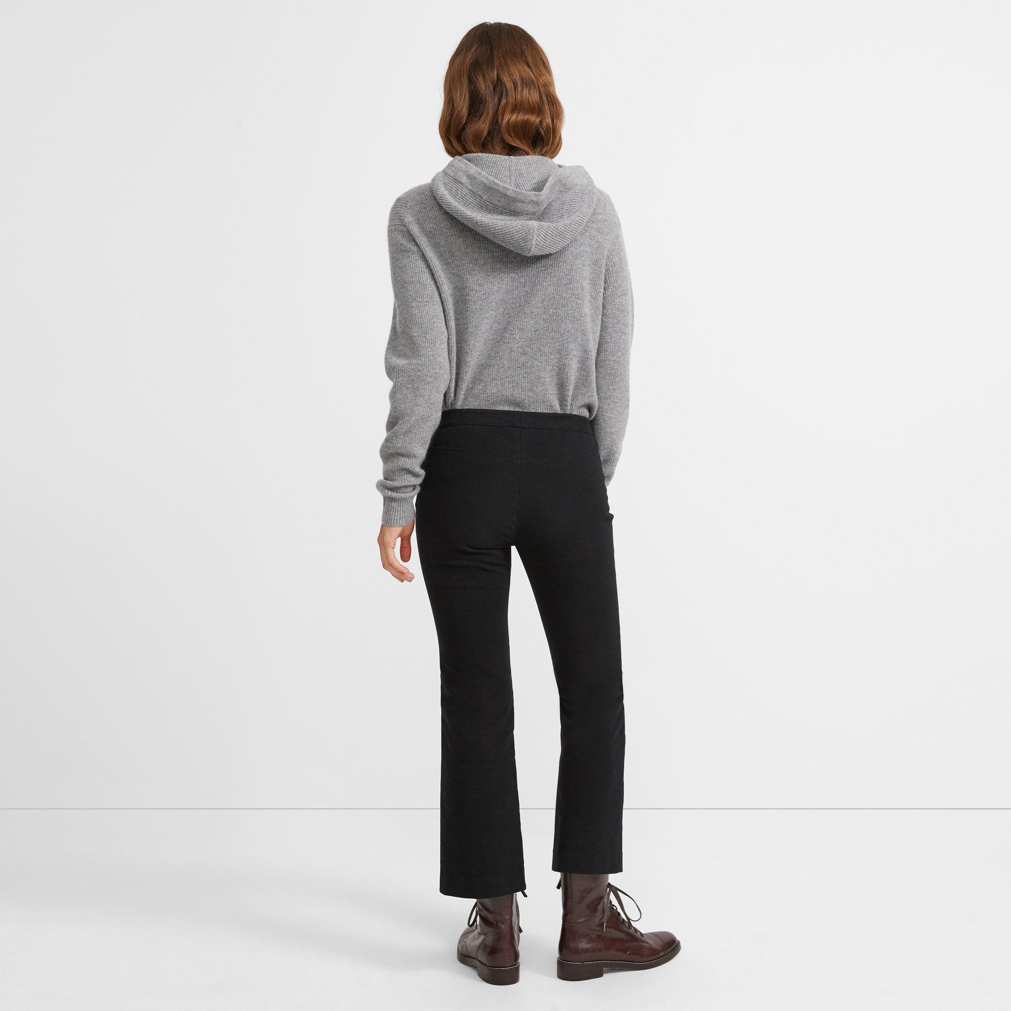 Hoodie in Ribbed Cashmere