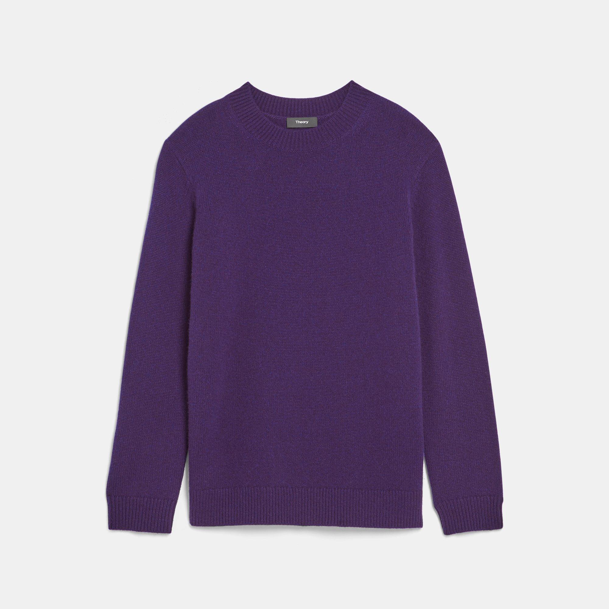 Relaxed Crewneck Sweater in Cashmere