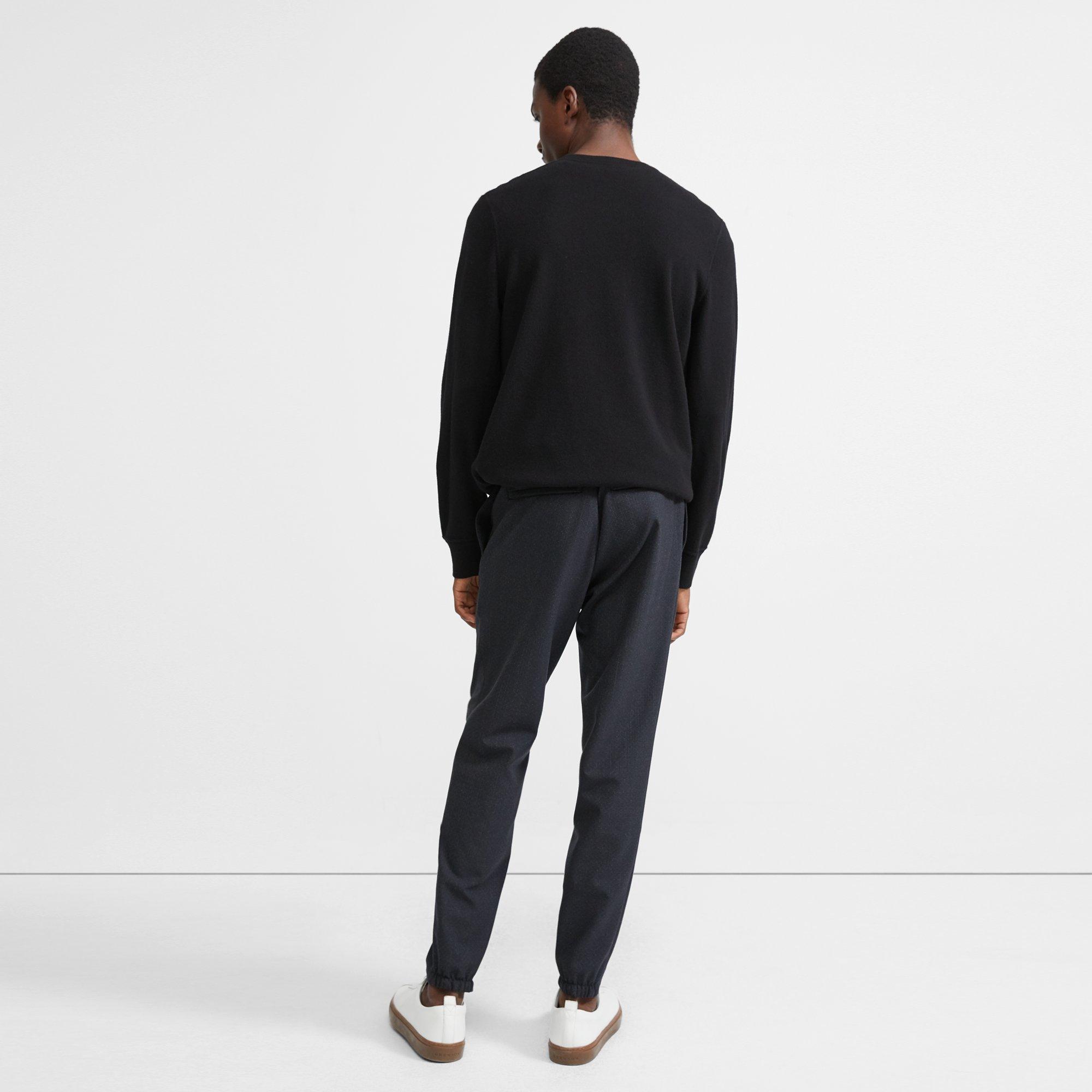 Theory Official Site | Wool Blend Luxe Jogger