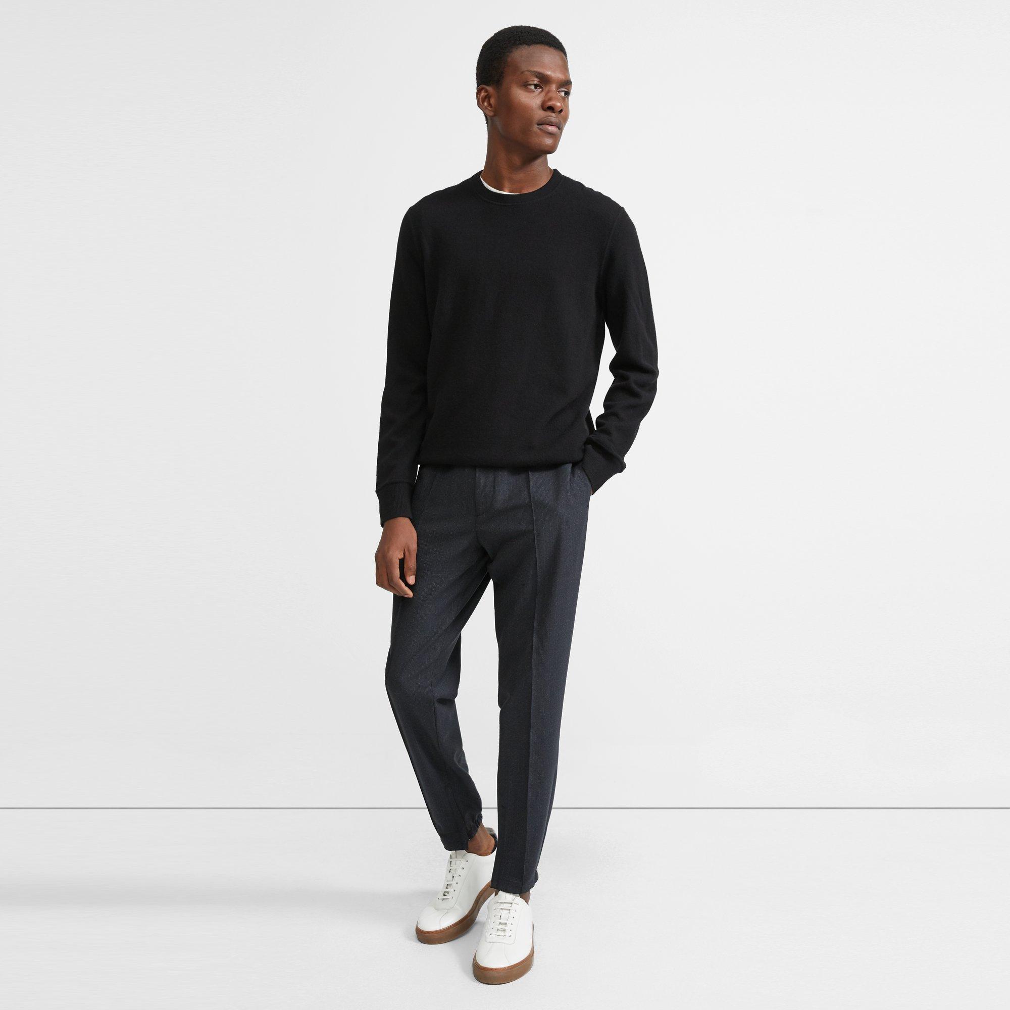 Theory Official Site | Wool Blend Luxe Jogger