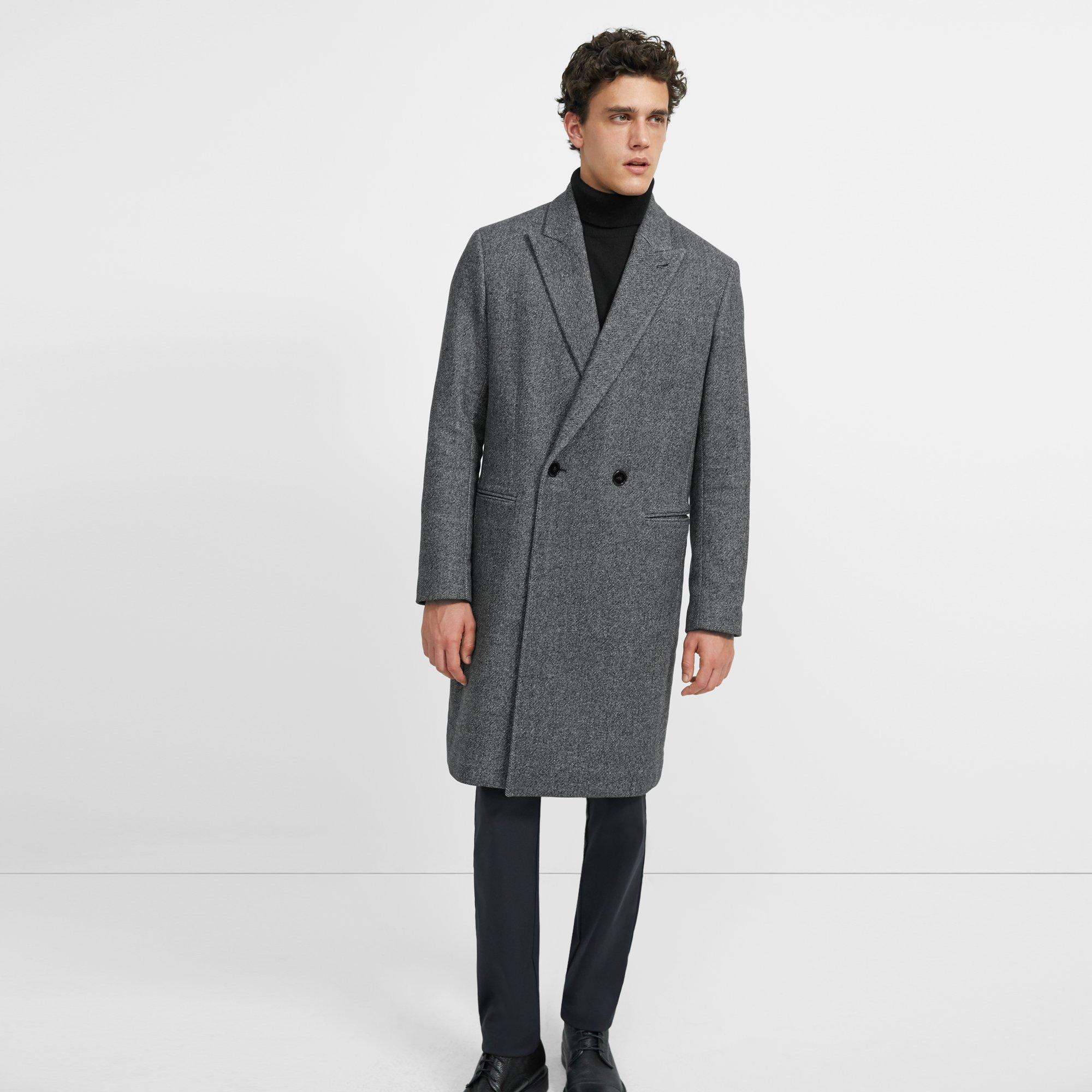 Theory double store breasted coat