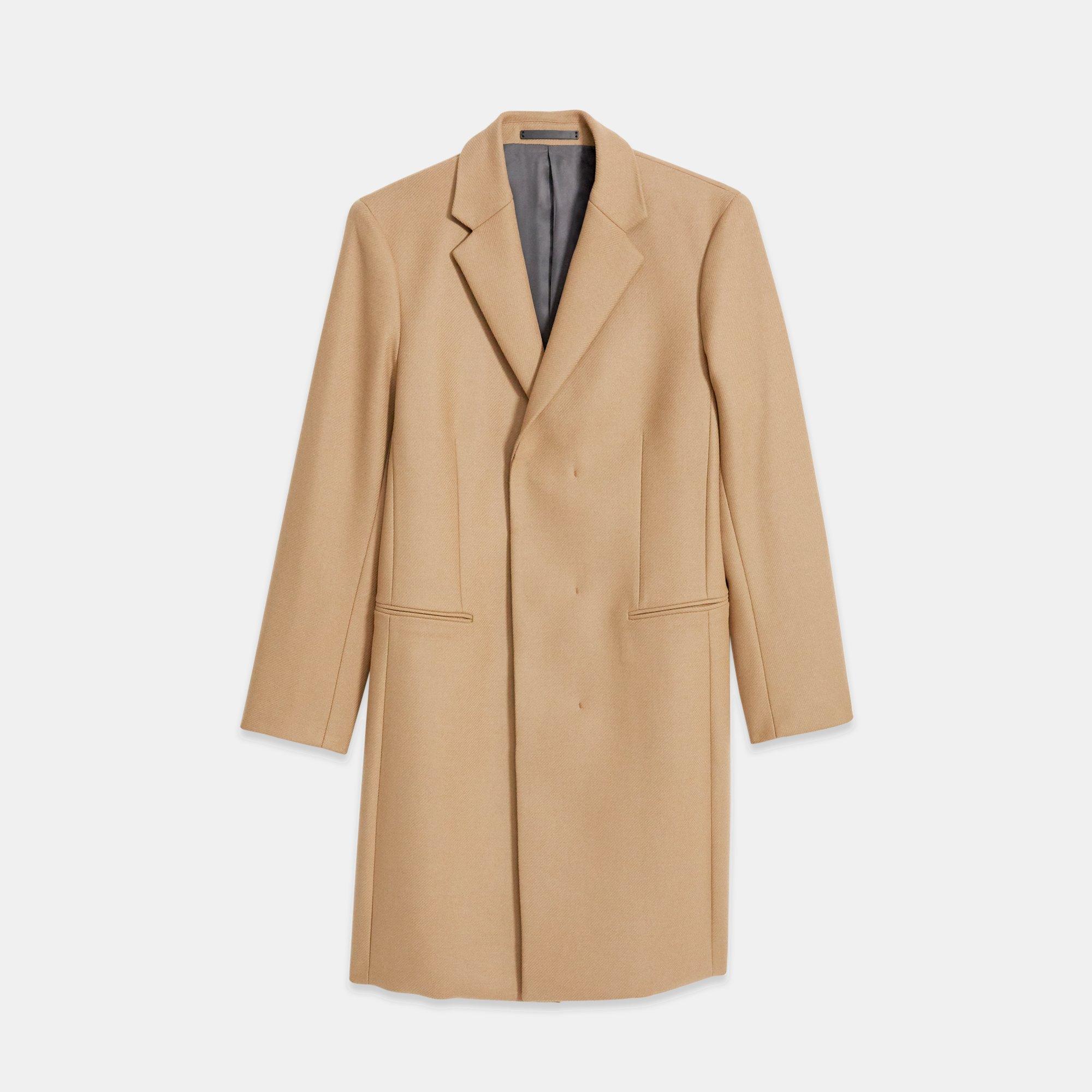 Relaxed Coat in Traceable Wool Melton