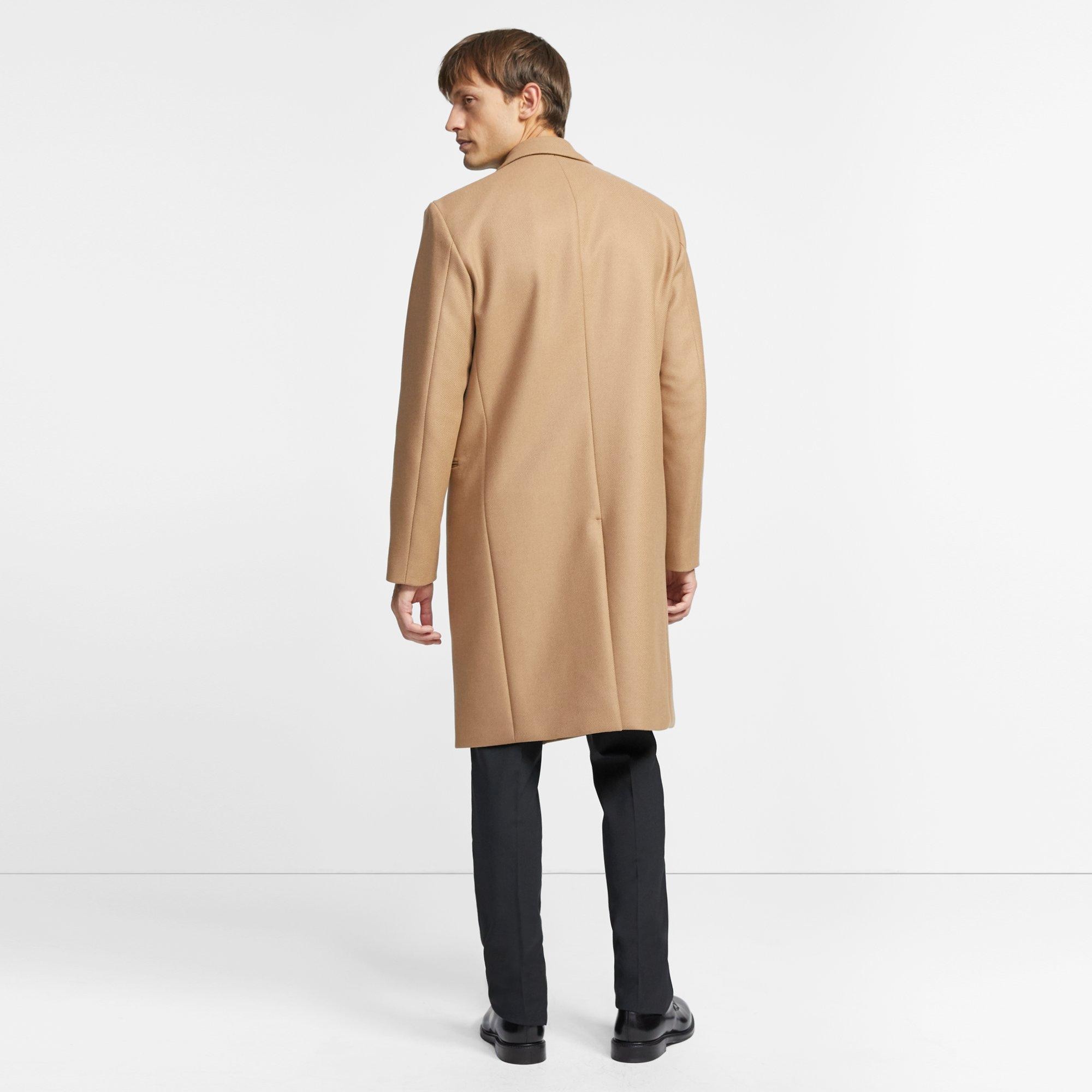 Relaxed Coat in Traceable Wool Melton