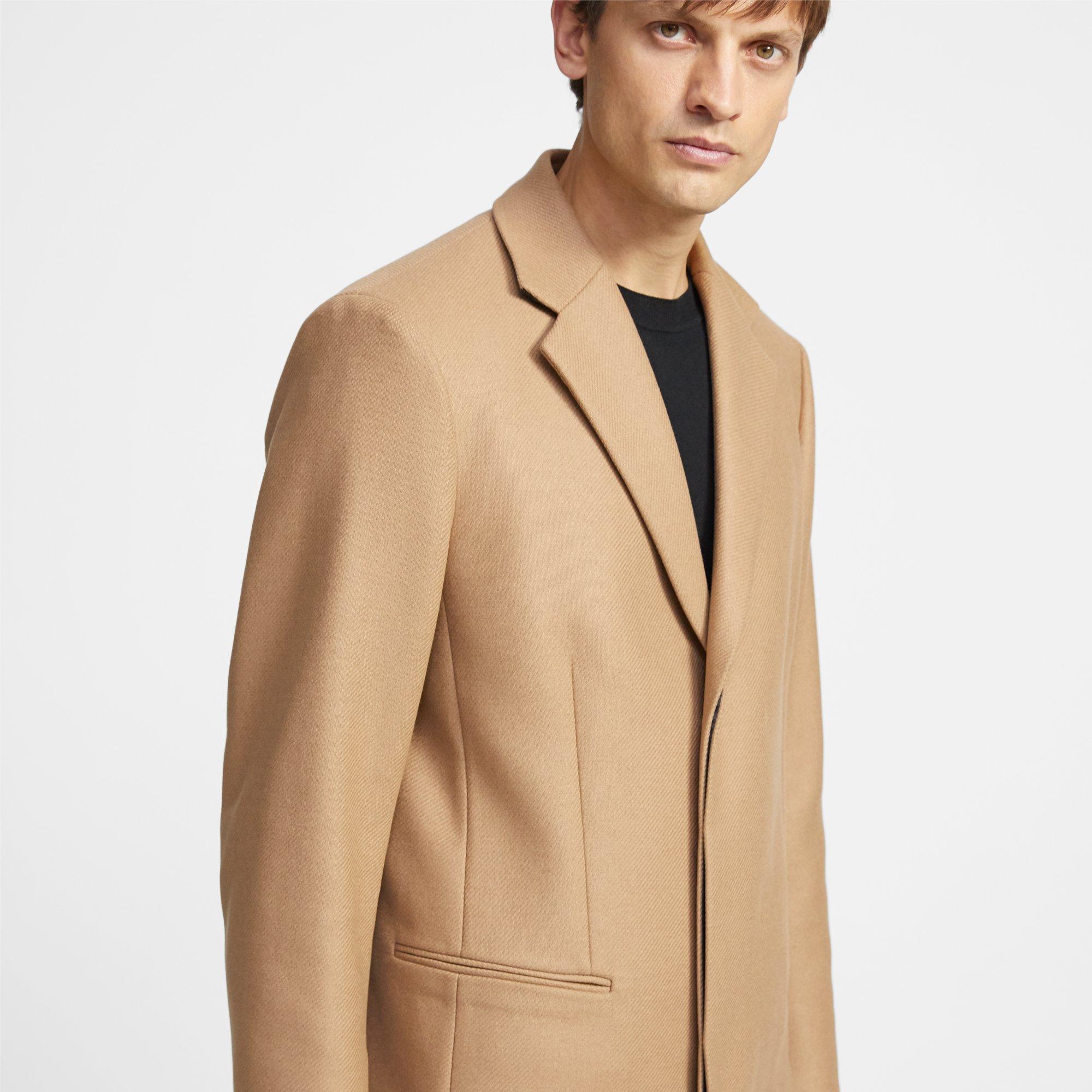 Relaxed Coat in Traceable Wool Melton