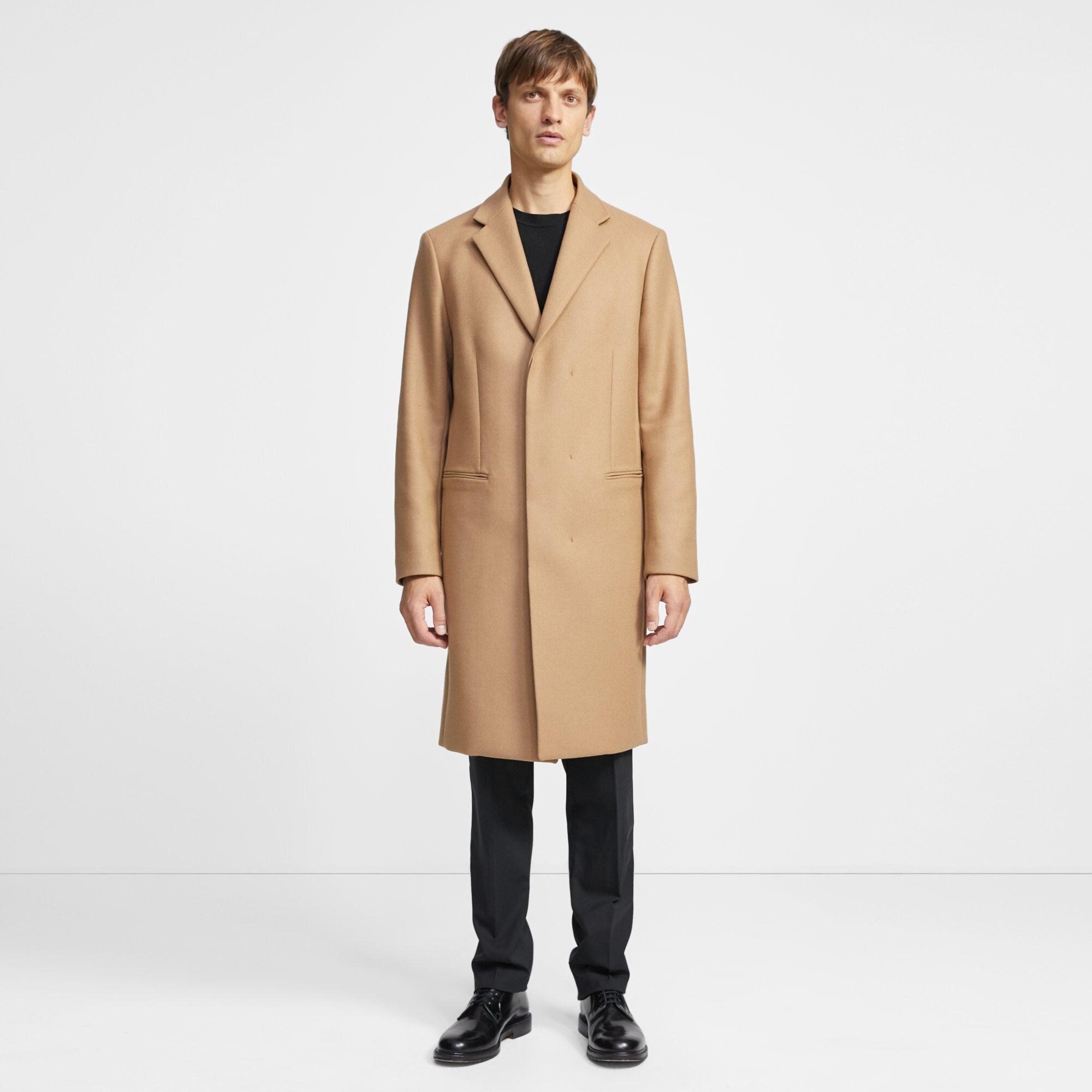 Relaxed Coat in Traceable Wool Melton