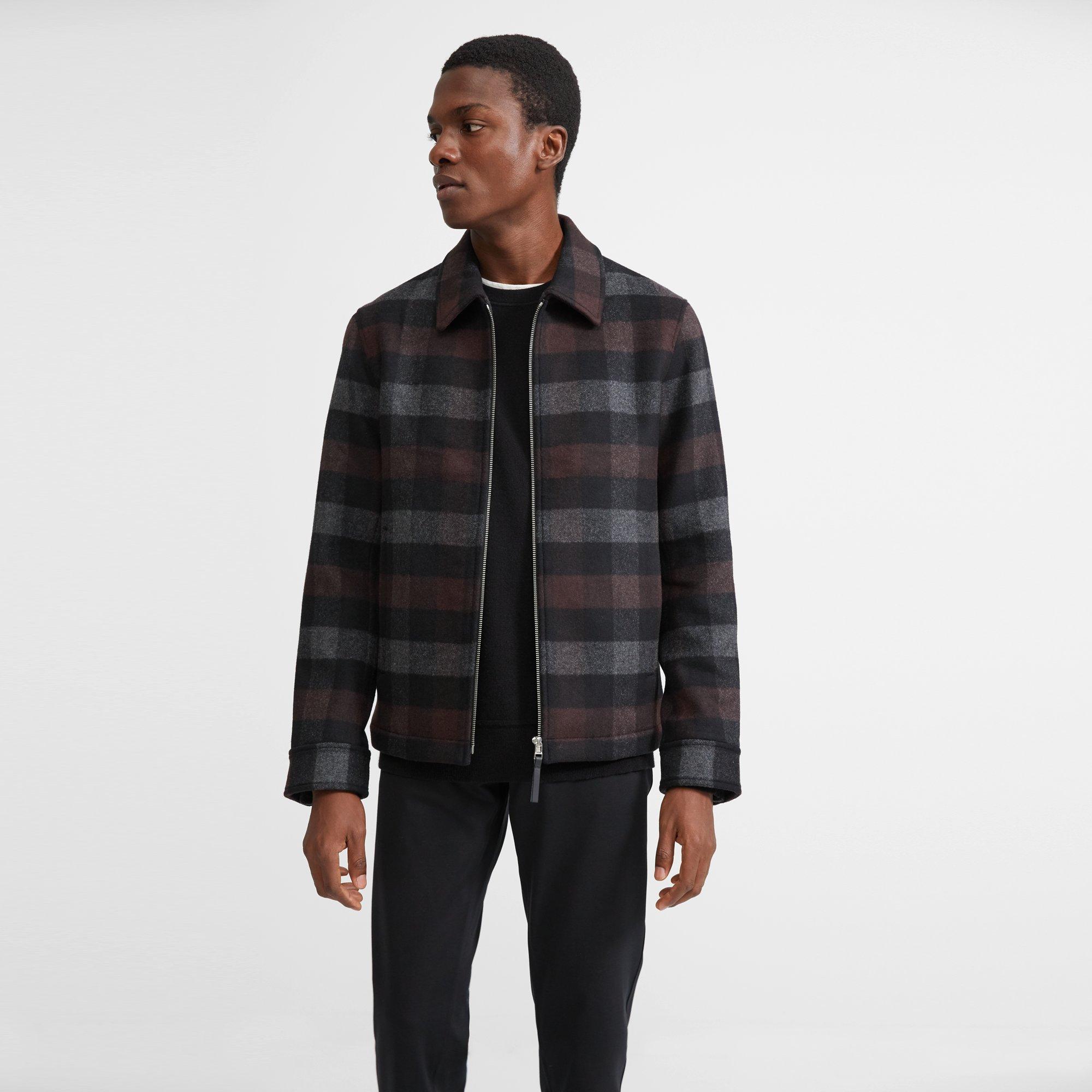 Plaid Wool-blend Shirt Jacket curated on LTK