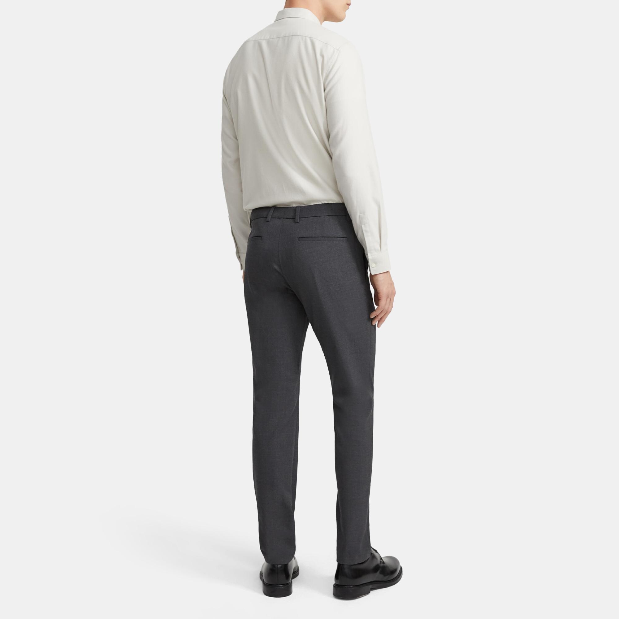 Standard-Fit Shirt in Cotton Sateen